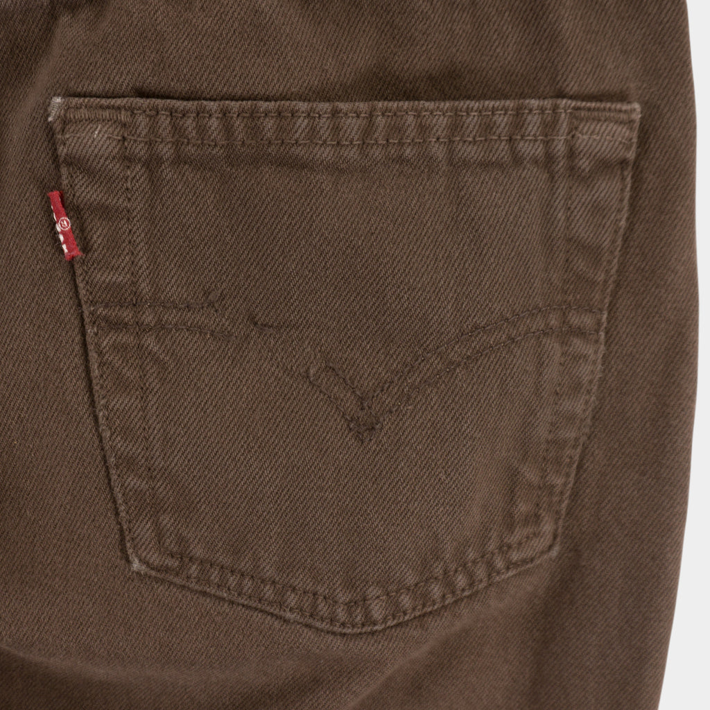 Levi's 501 Винтидж Кафяви Дънки