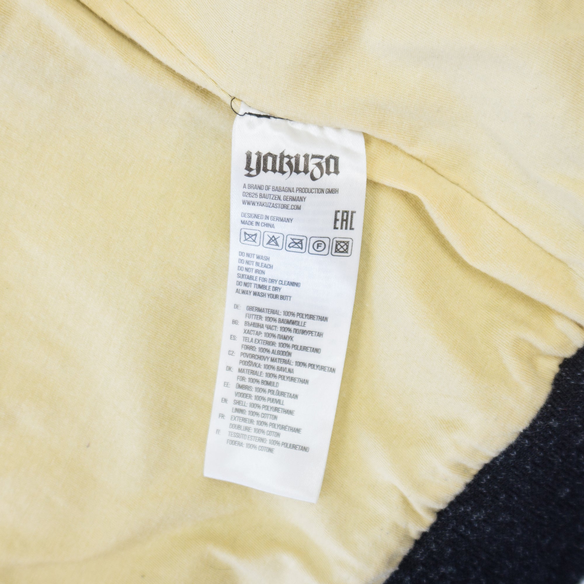 Yakuza Clothing Кожено Яке