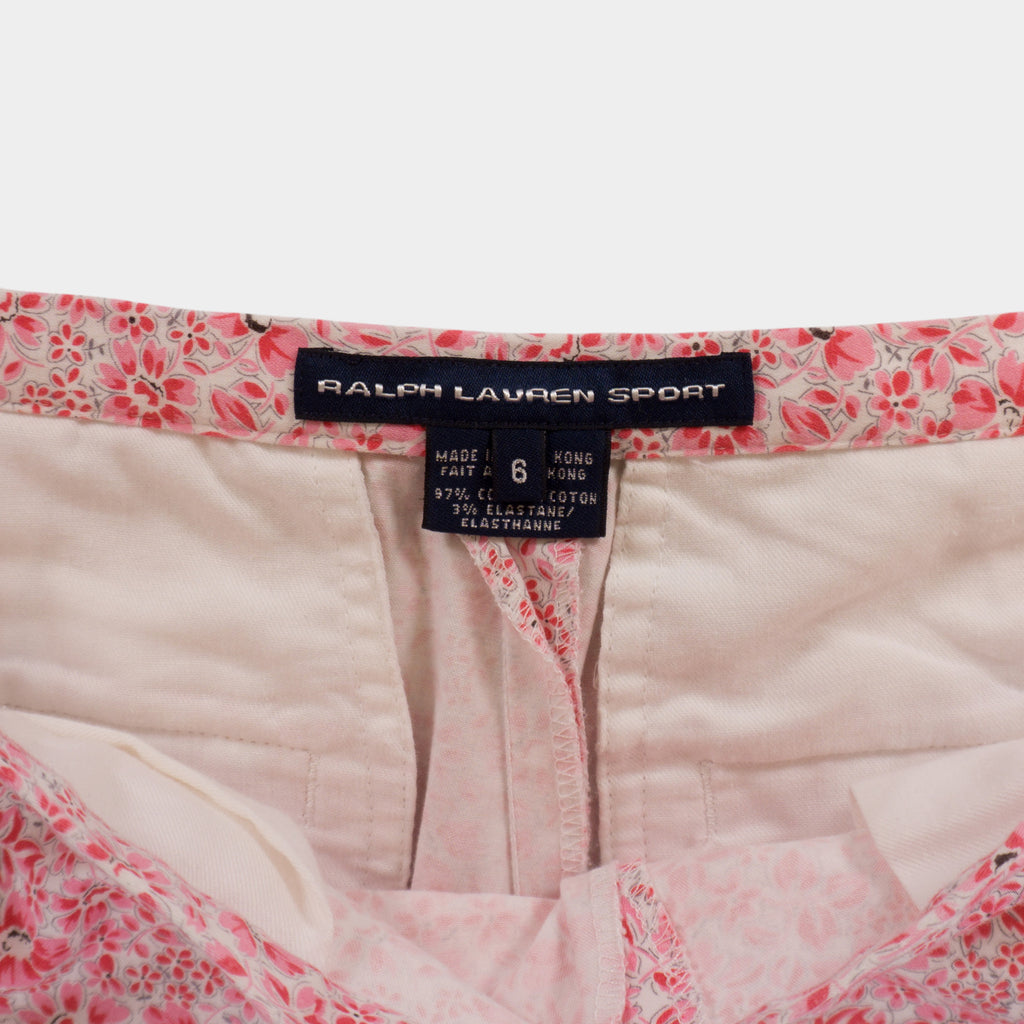 Ralph Lauren Sport Винтидж Флорални Розови Панталони