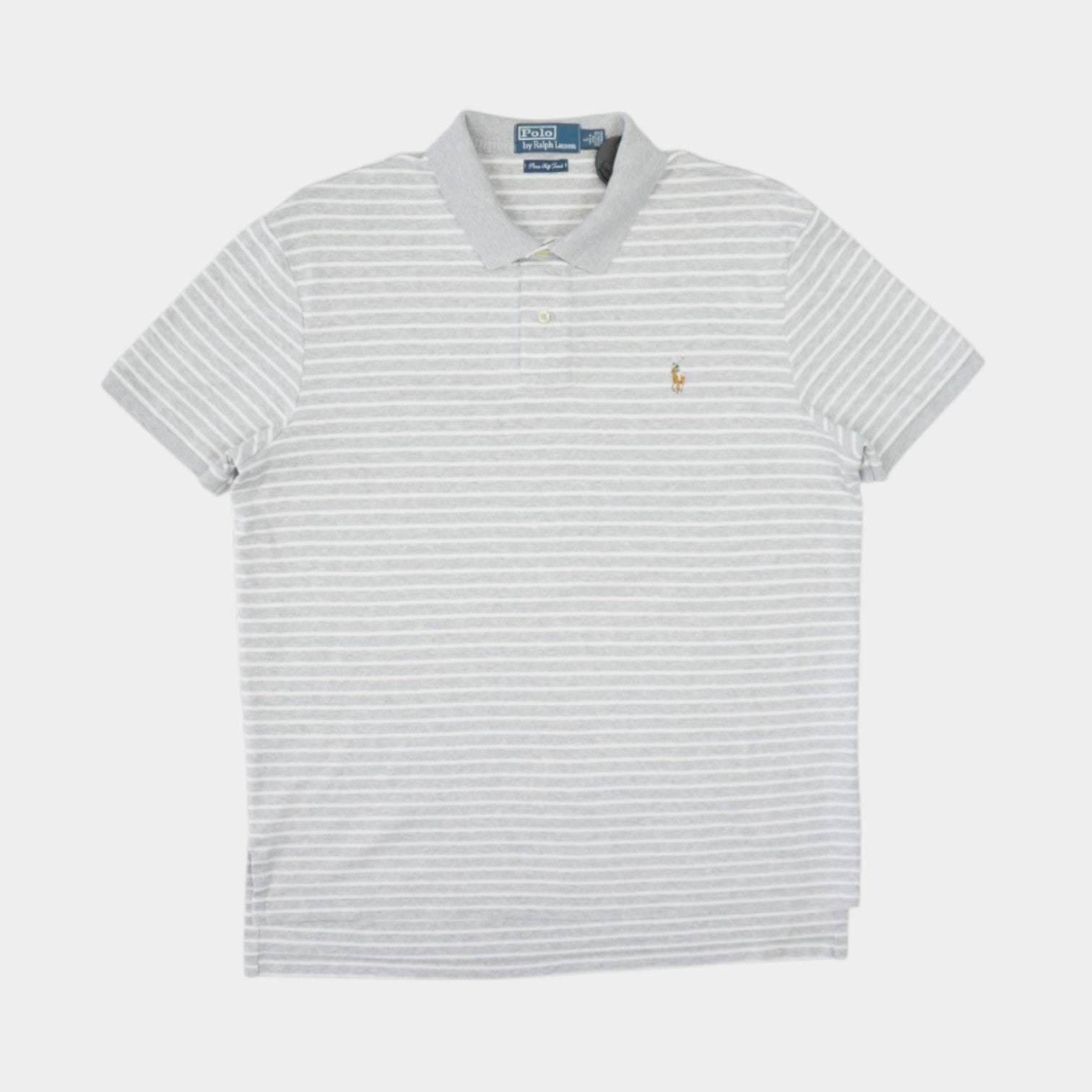 Polo Ralph Lauren Vintage Раирана Тениска с Яка