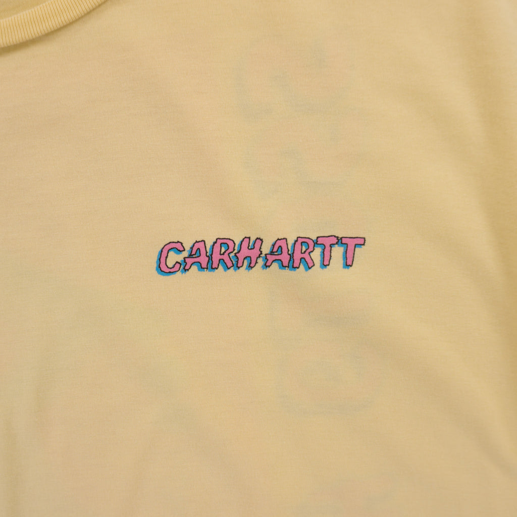 Carhartt WIP Жълта Тениска с Графика
