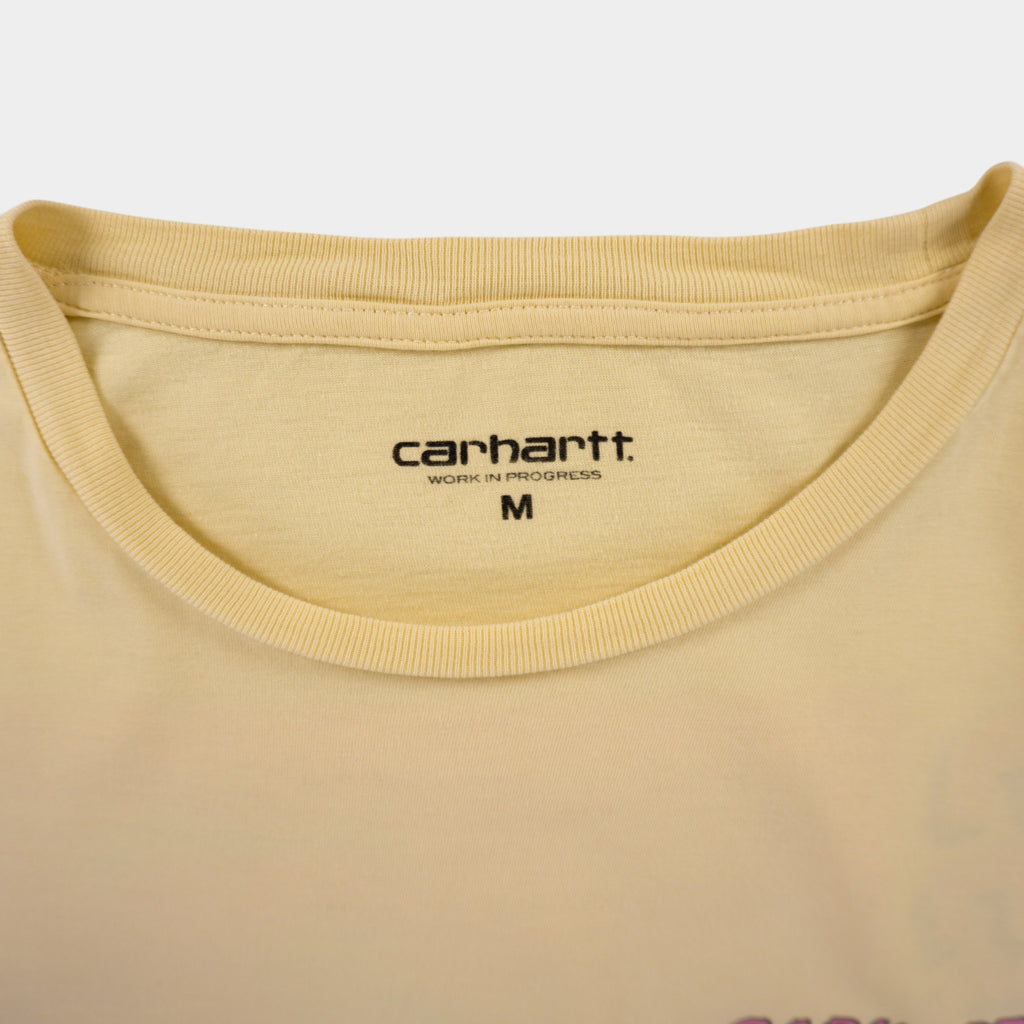 Carhartt WIP Жълта Тениска с Графика