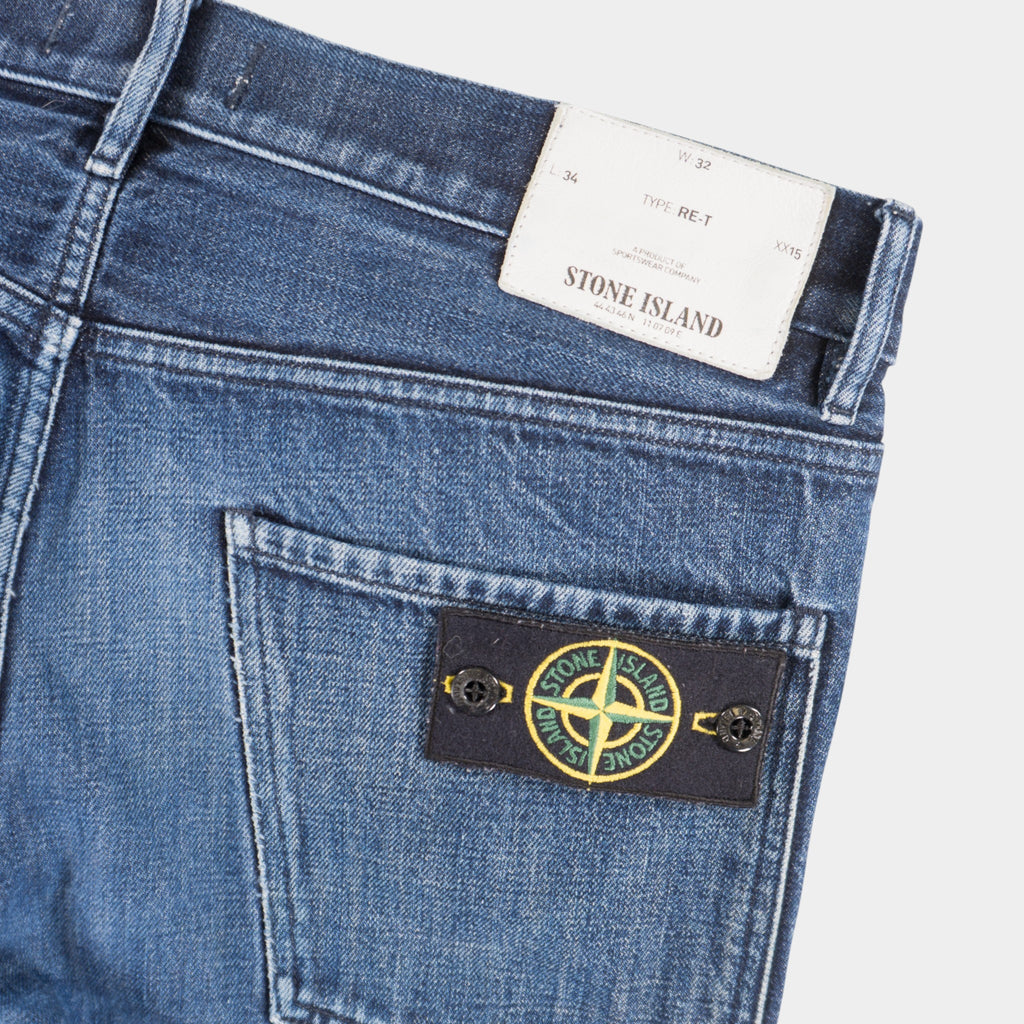 Stone Island Сини Дънки