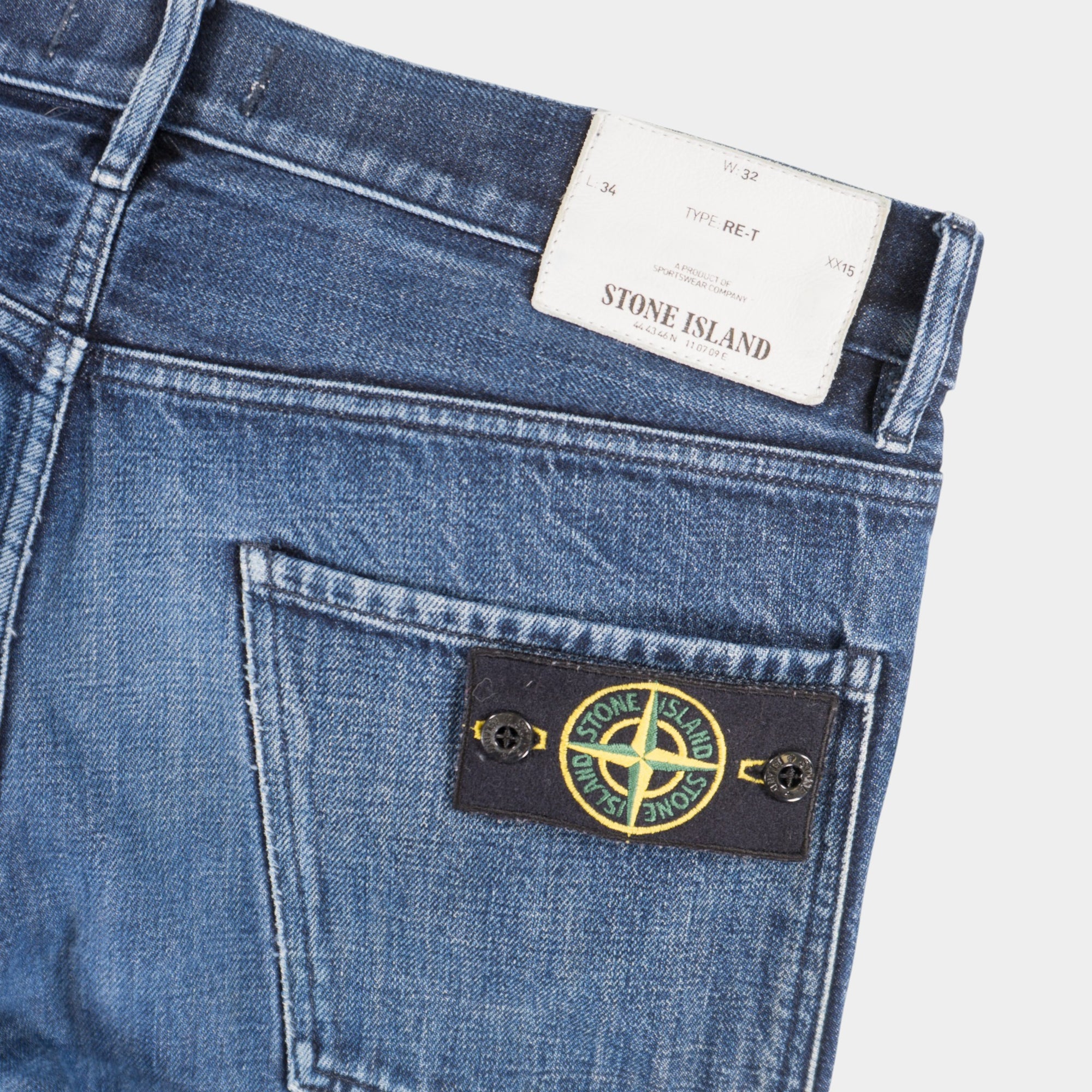 Stone Island Сини Дънки