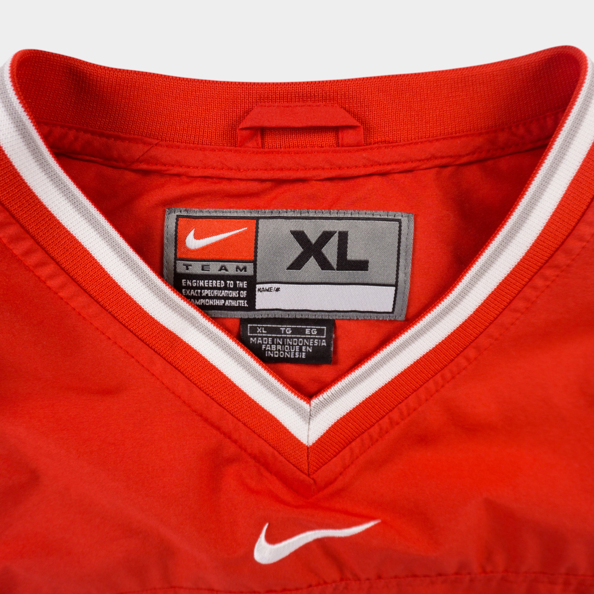 Nike Ohio State Винтидж 90те Червена Блуза