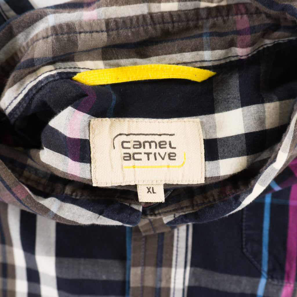 Camel Active Карирана Риза с Дълъг Ръкав