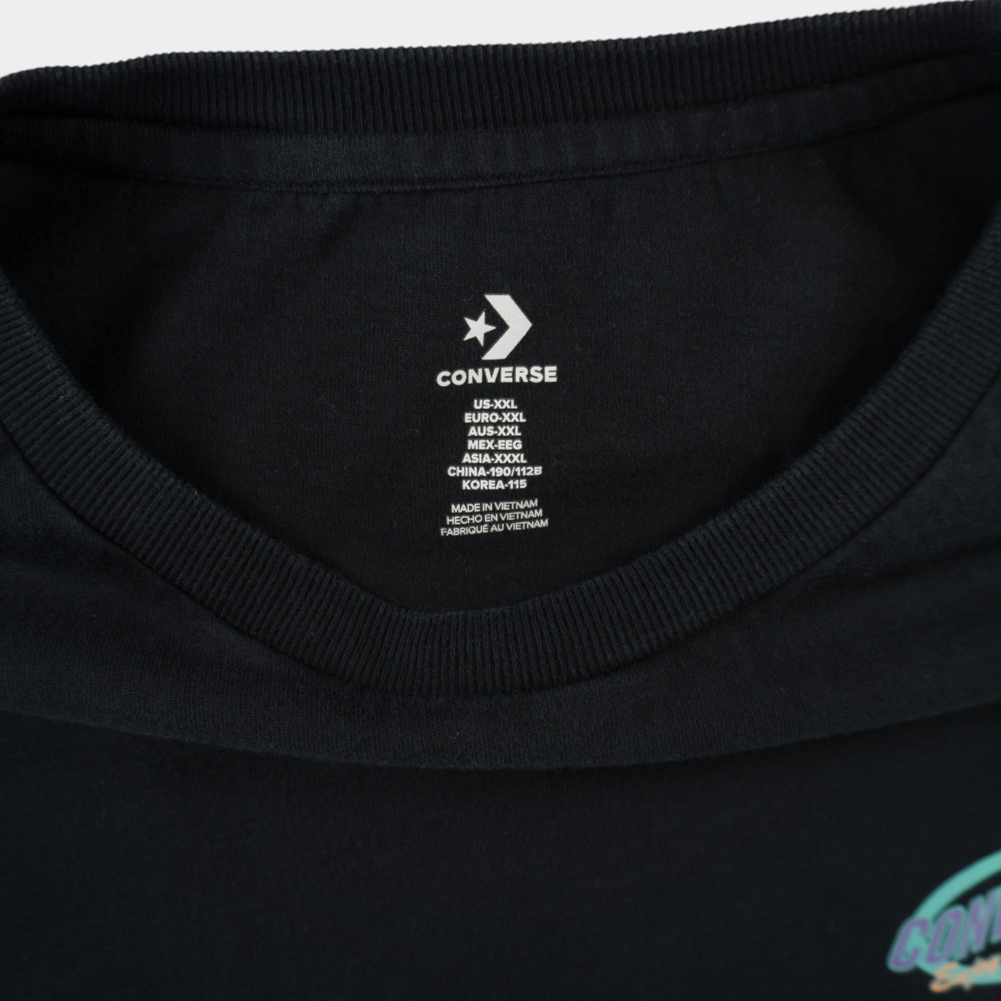 Converse Черна Тениска