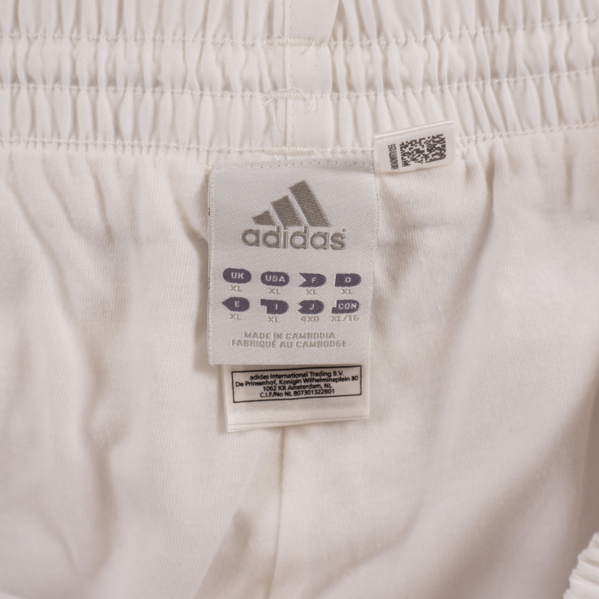 Adidas Винтидж Бял Анцуг