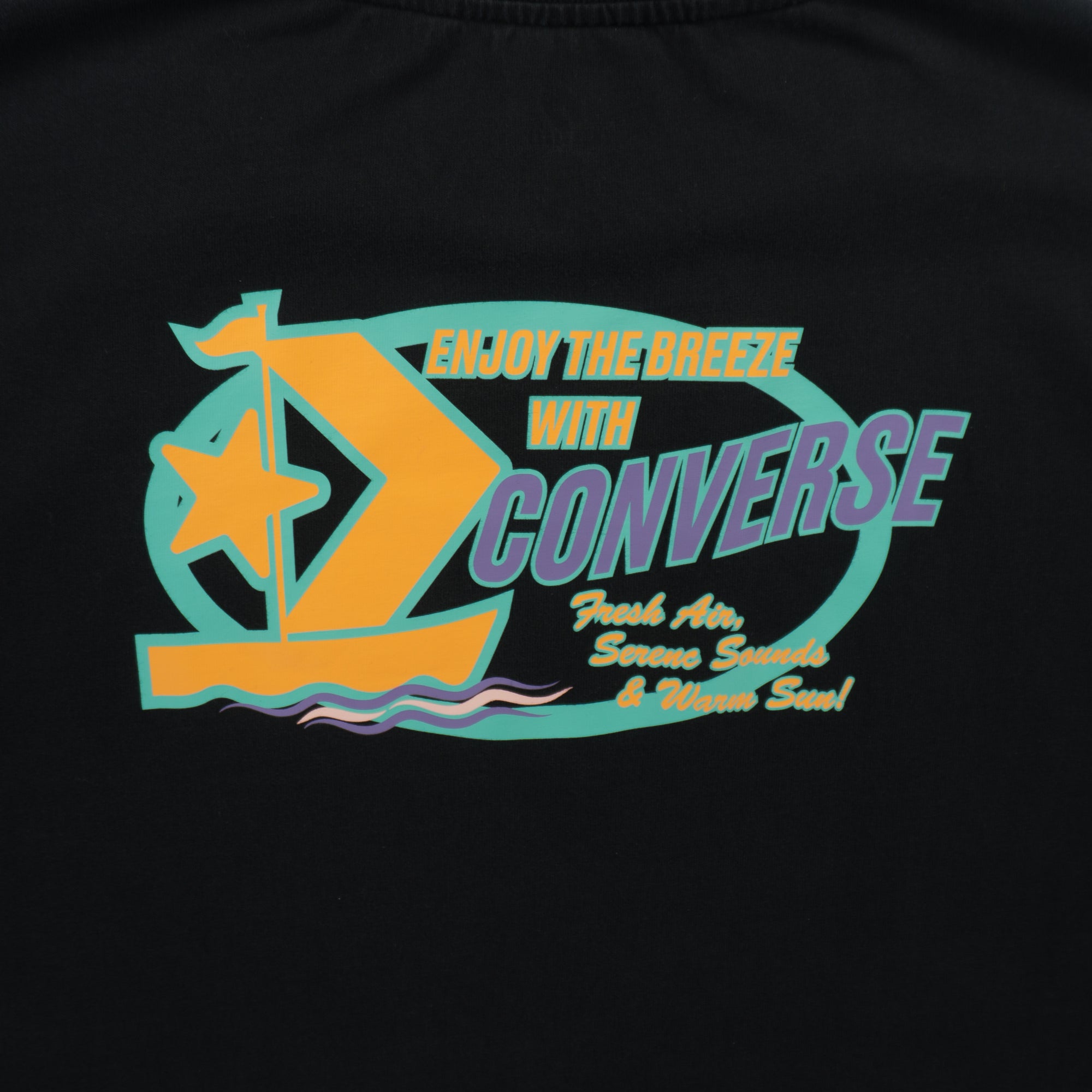 Converse Черна Тениска