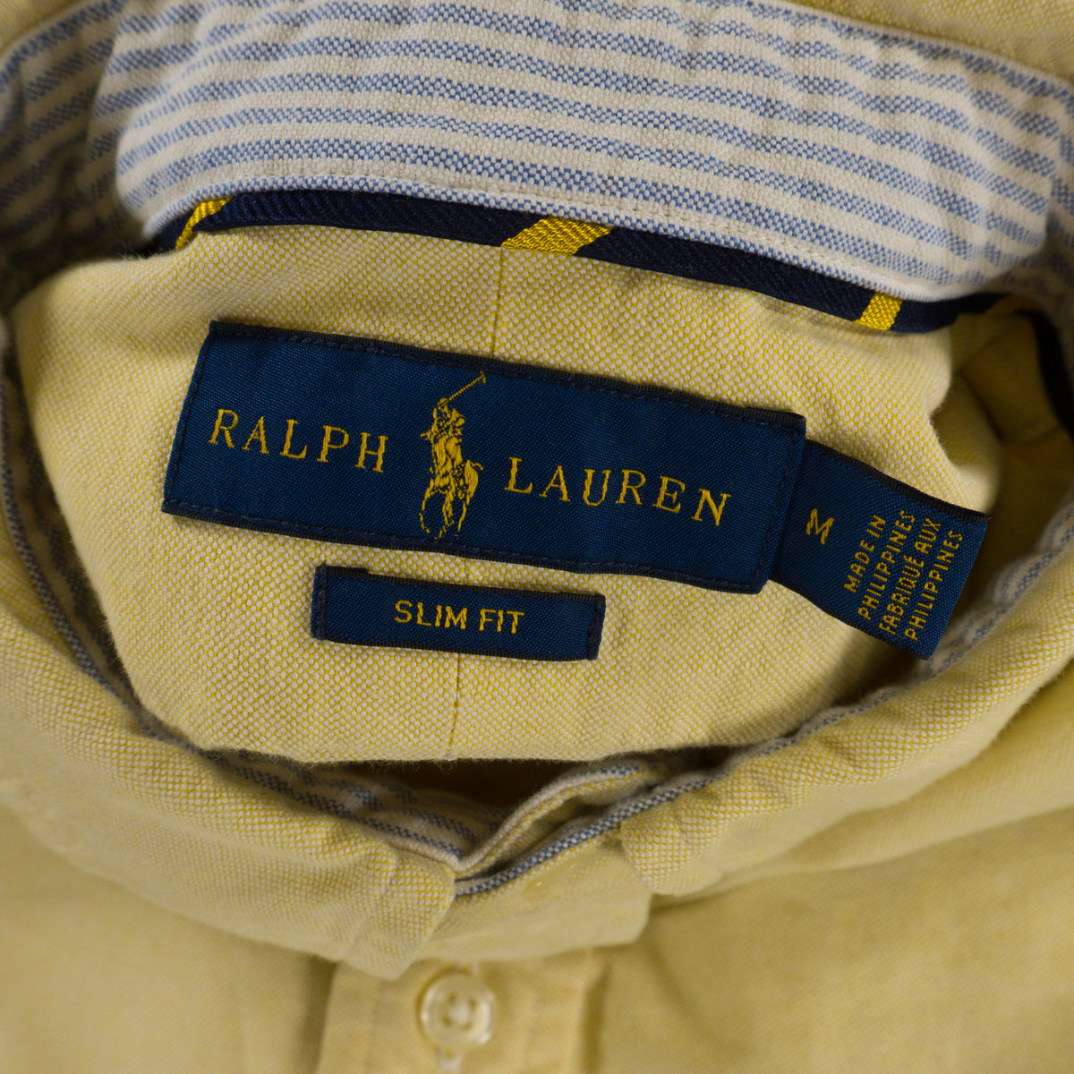 Ralph Lauren Жълта Риза с Дълъг Ръкав
