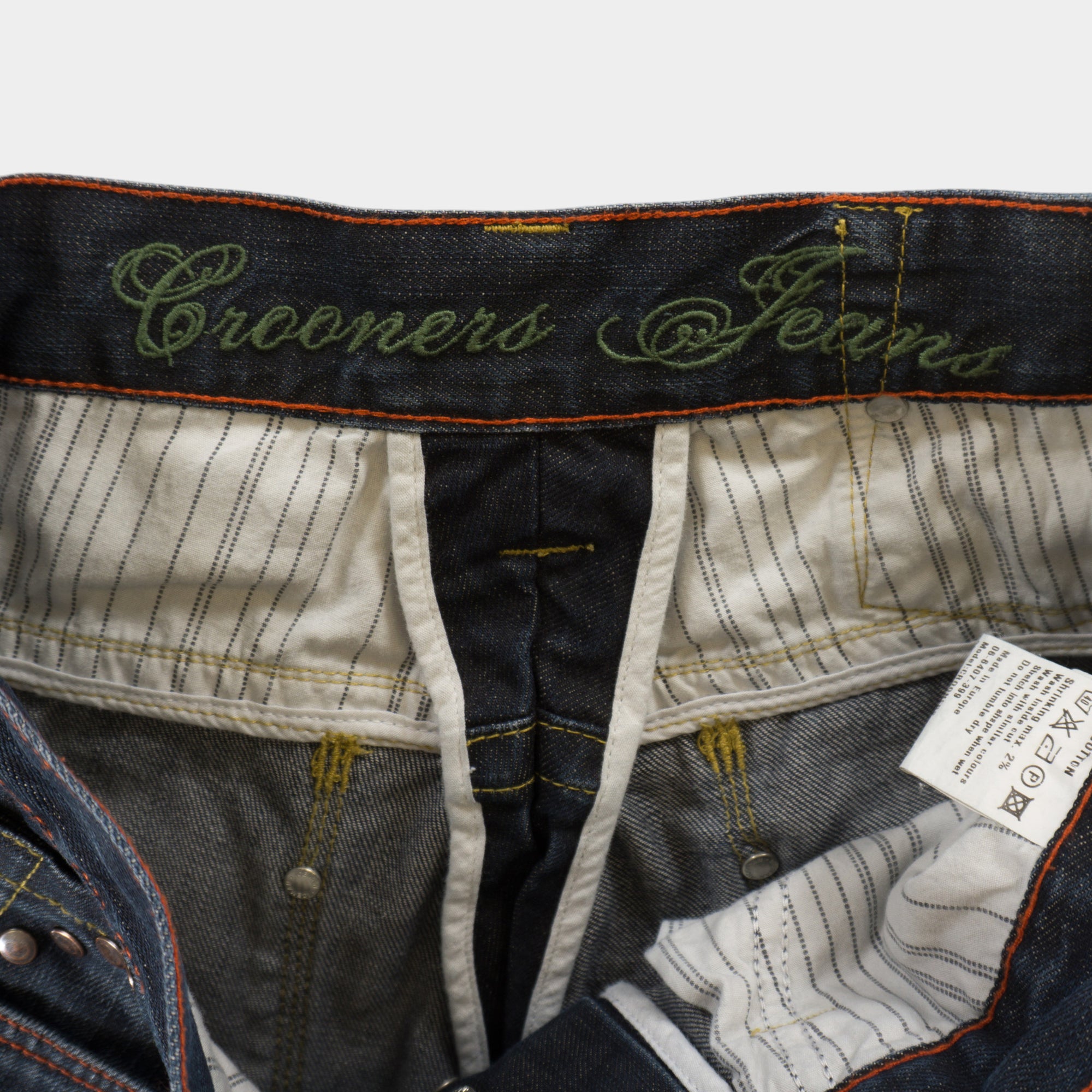 Crooners Jeans Y2K Тъмно Сини Дънки