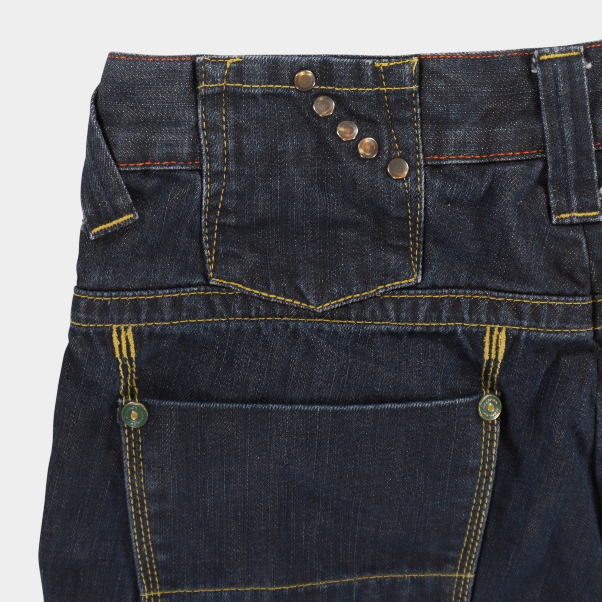 Crooners Jeans Y2K Тъмно Сини Дънки