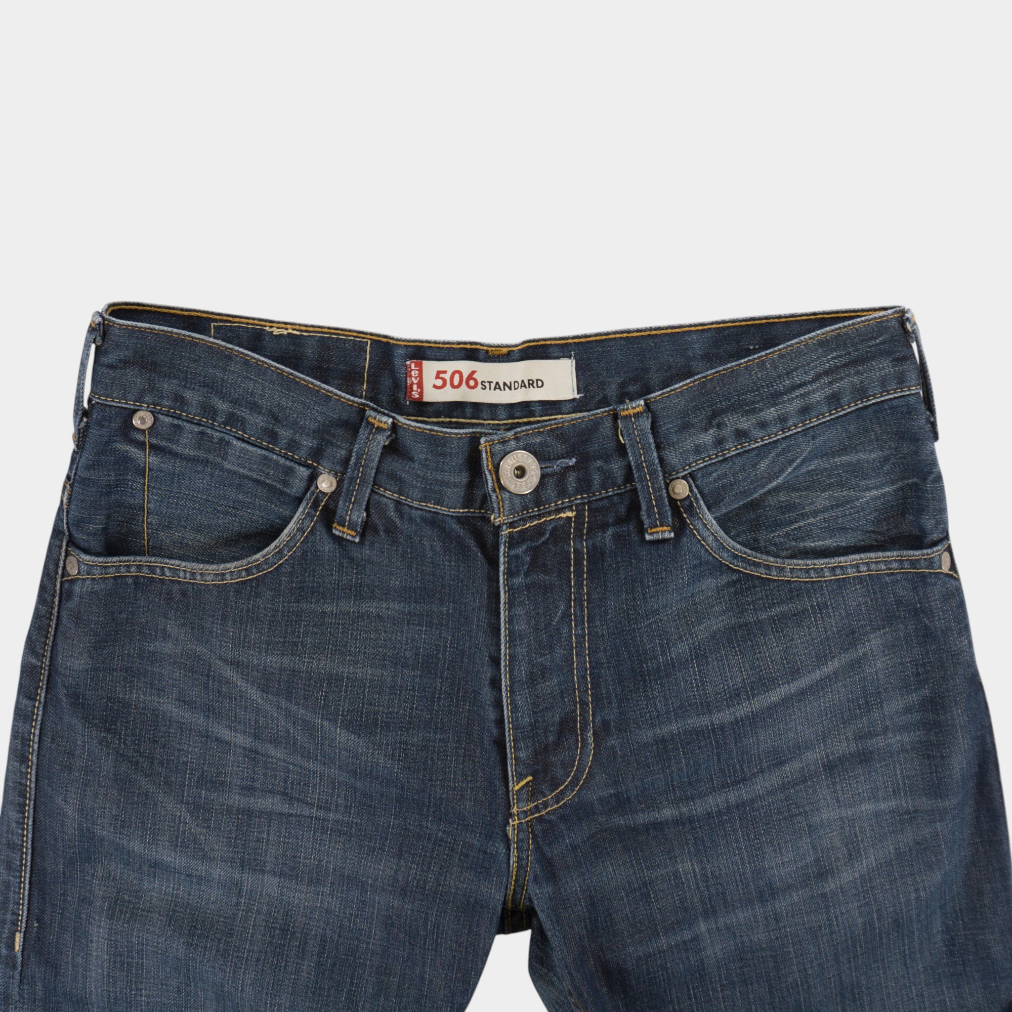 Levi's 506 Винтидж Тъмно Сини Дънки
