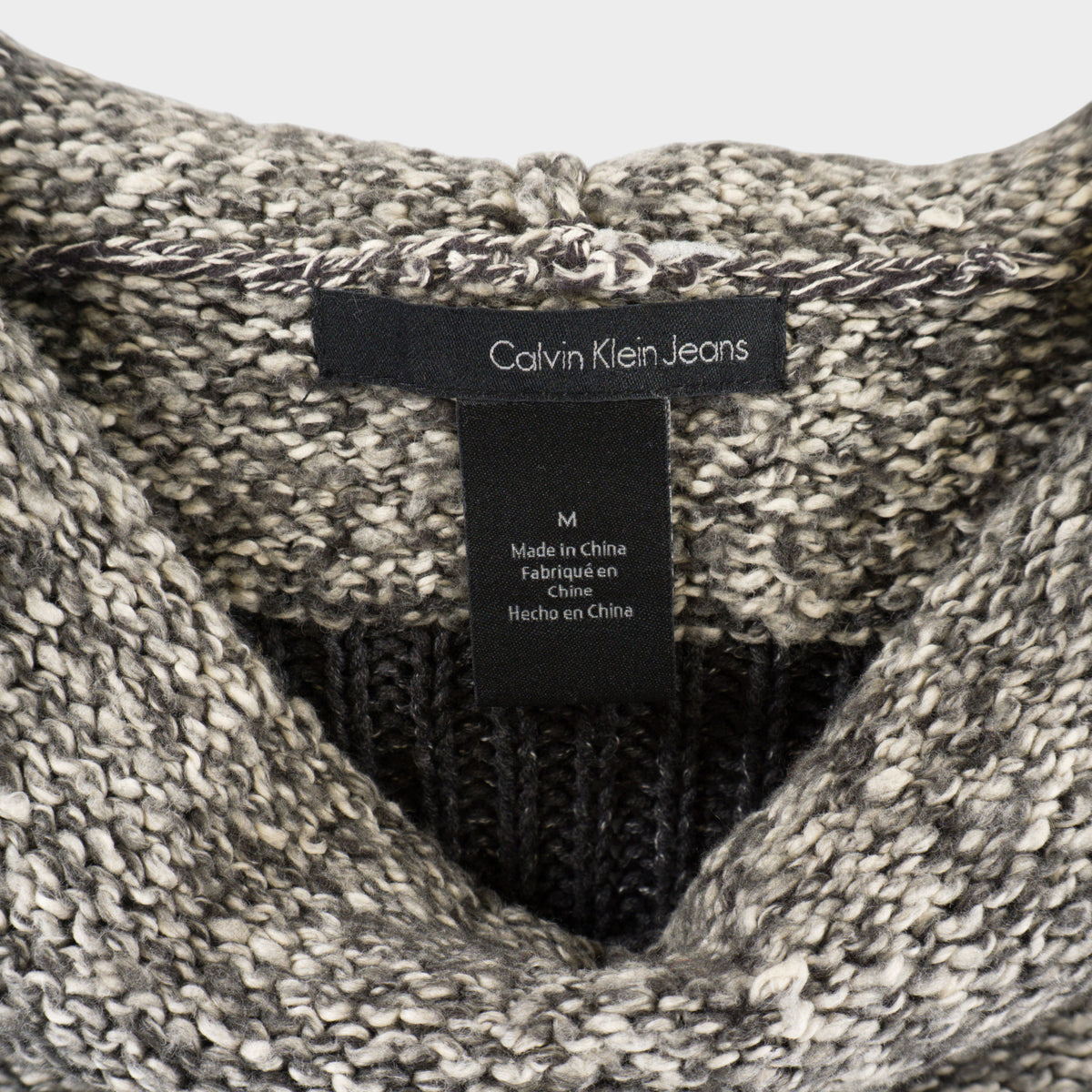 Calvin Klein Jeans Сив Пуловер