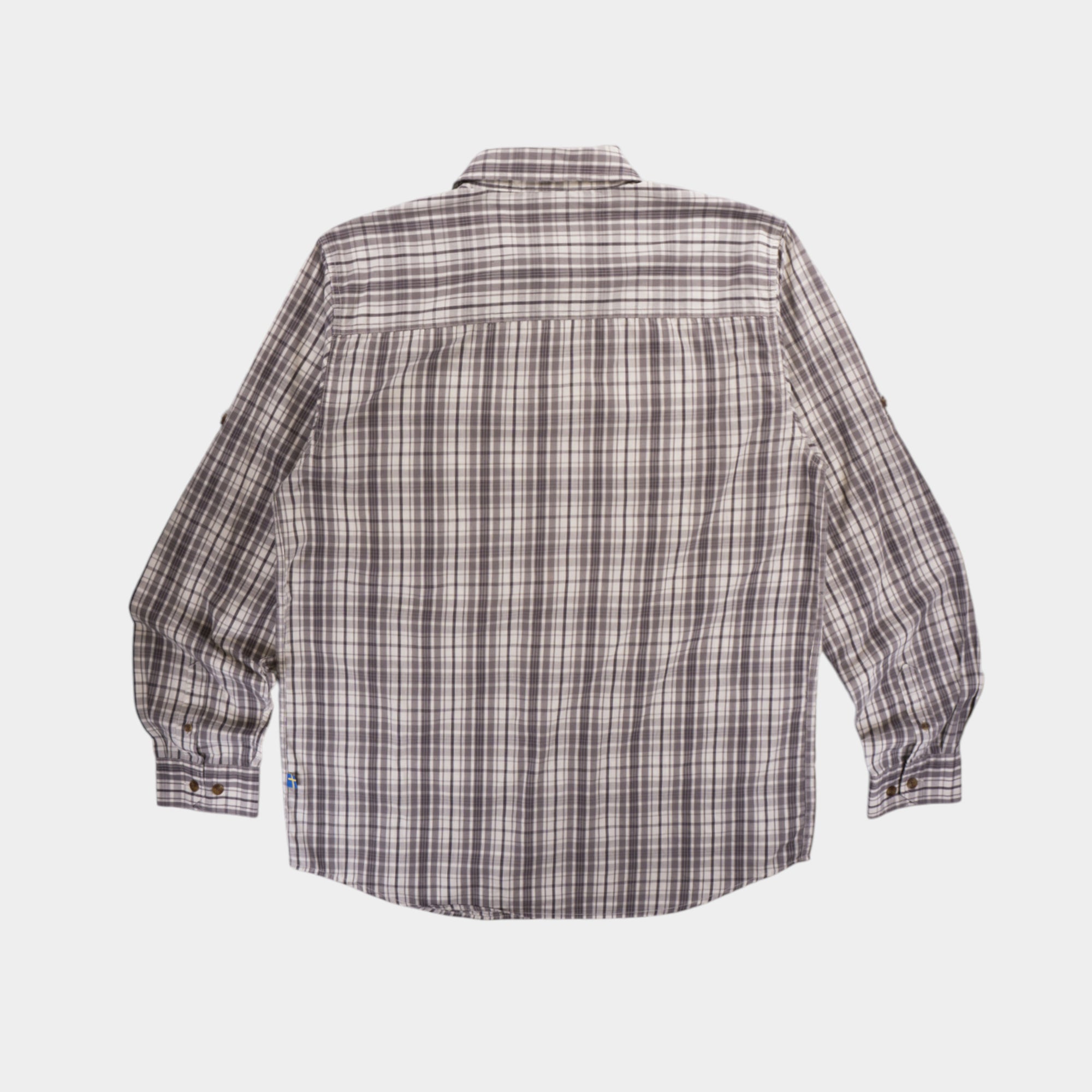 Fjallraven Винтидж Карирана Риза с Дълъг Ръкав