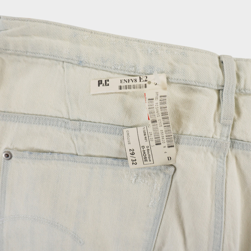 G-Star Raw Type C Kate Boyfriend Бели Скъсани Дънки