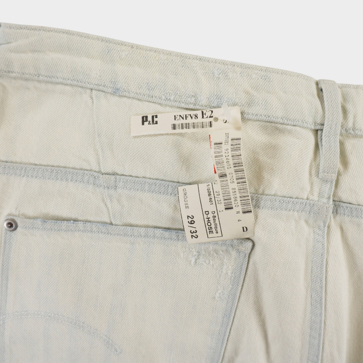G-Star Raw Type C Kate Boyfriend Бели Скъсани Дънки
