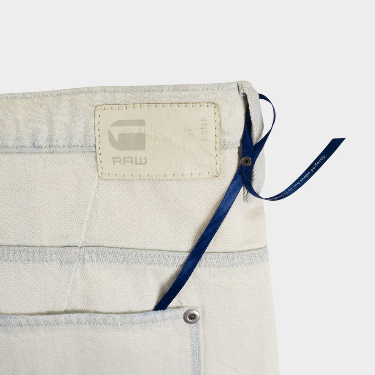 G-Star Raw Type C Kate Boyfriend Бели Скъсани Дънки