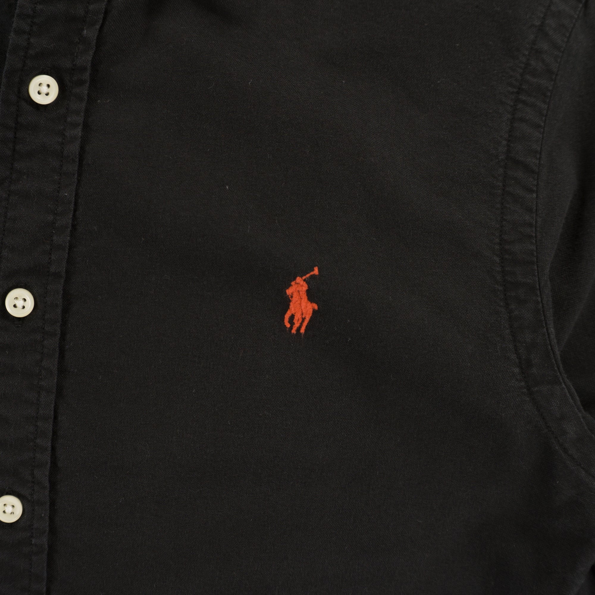 Ralph Lauren Черна Риза с Дълъг Ръкав