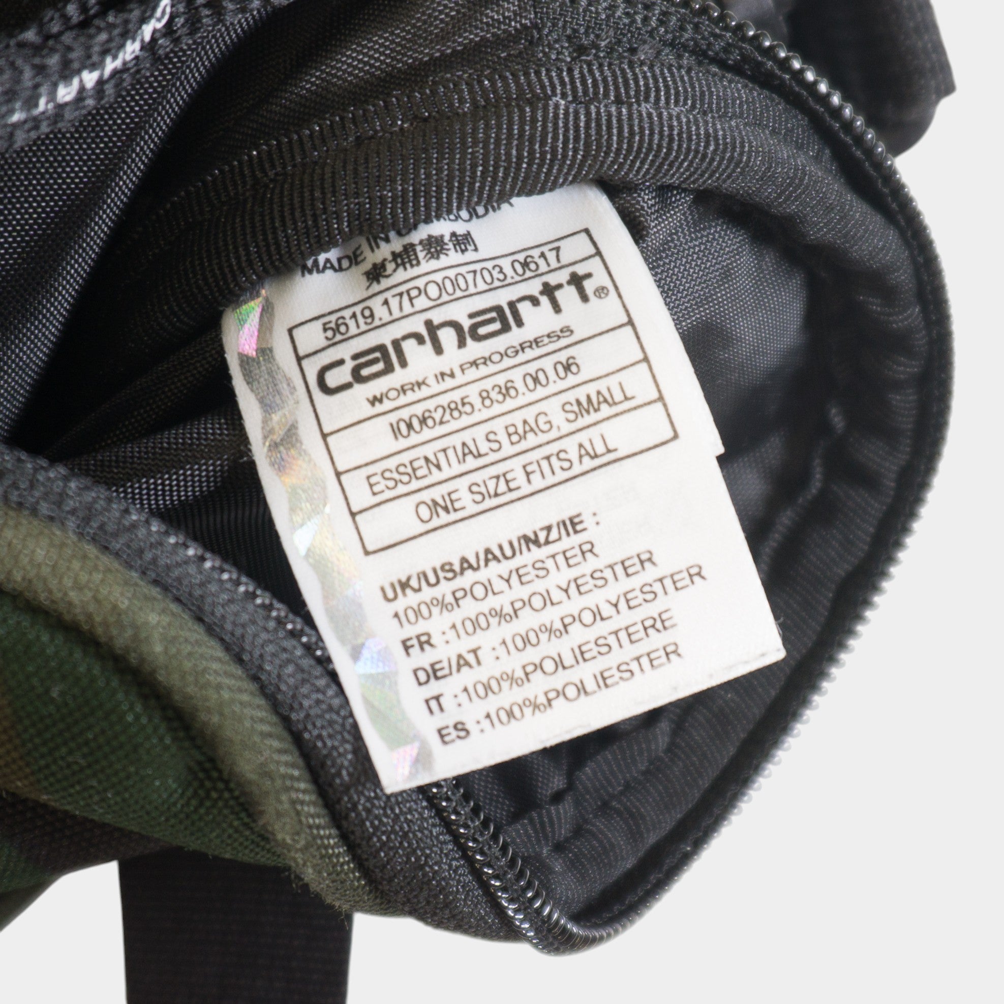 Carhartt WIP Камуфлажна Зелена Чантичка