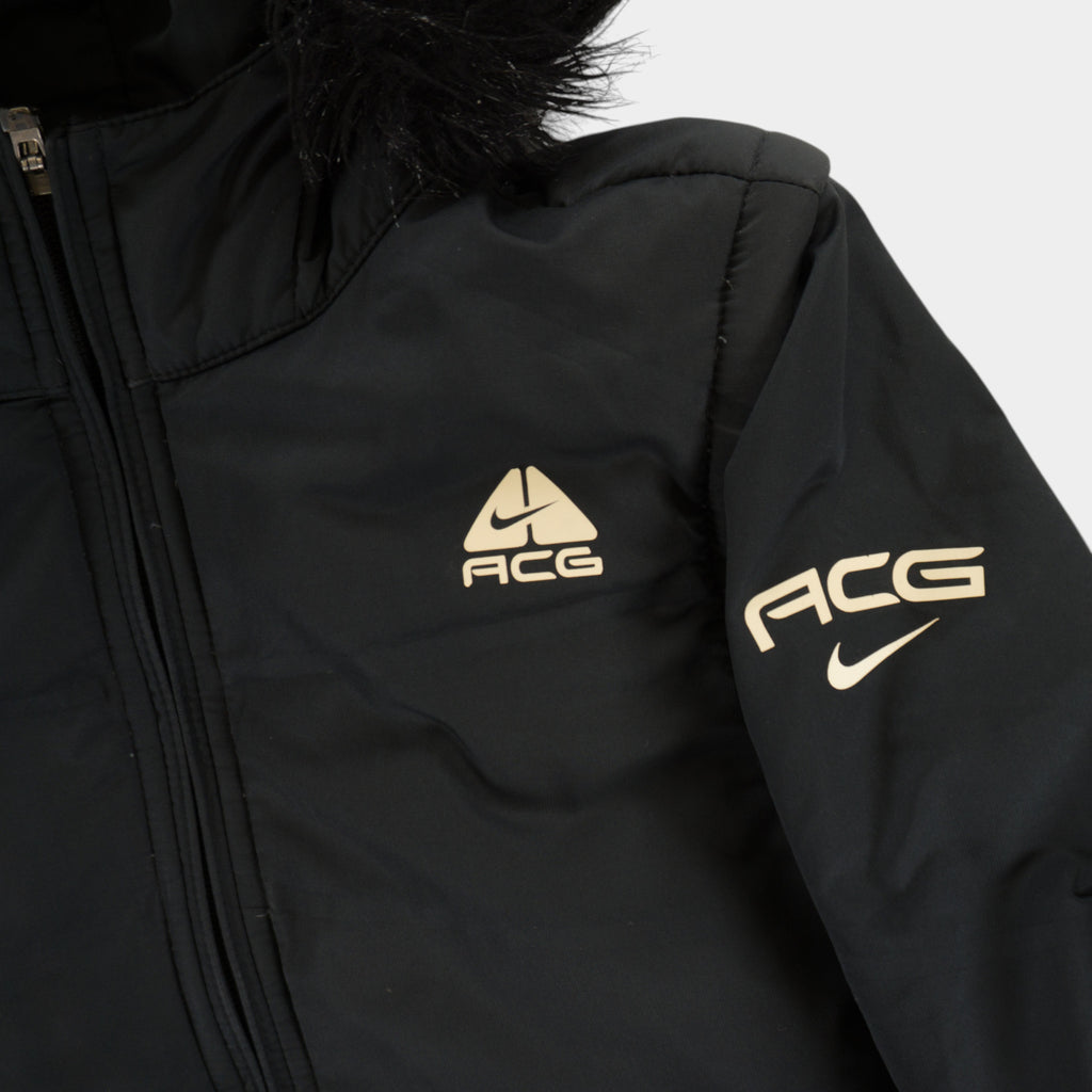 Nike ACG Винтидж Черно 2 в 1 Яке