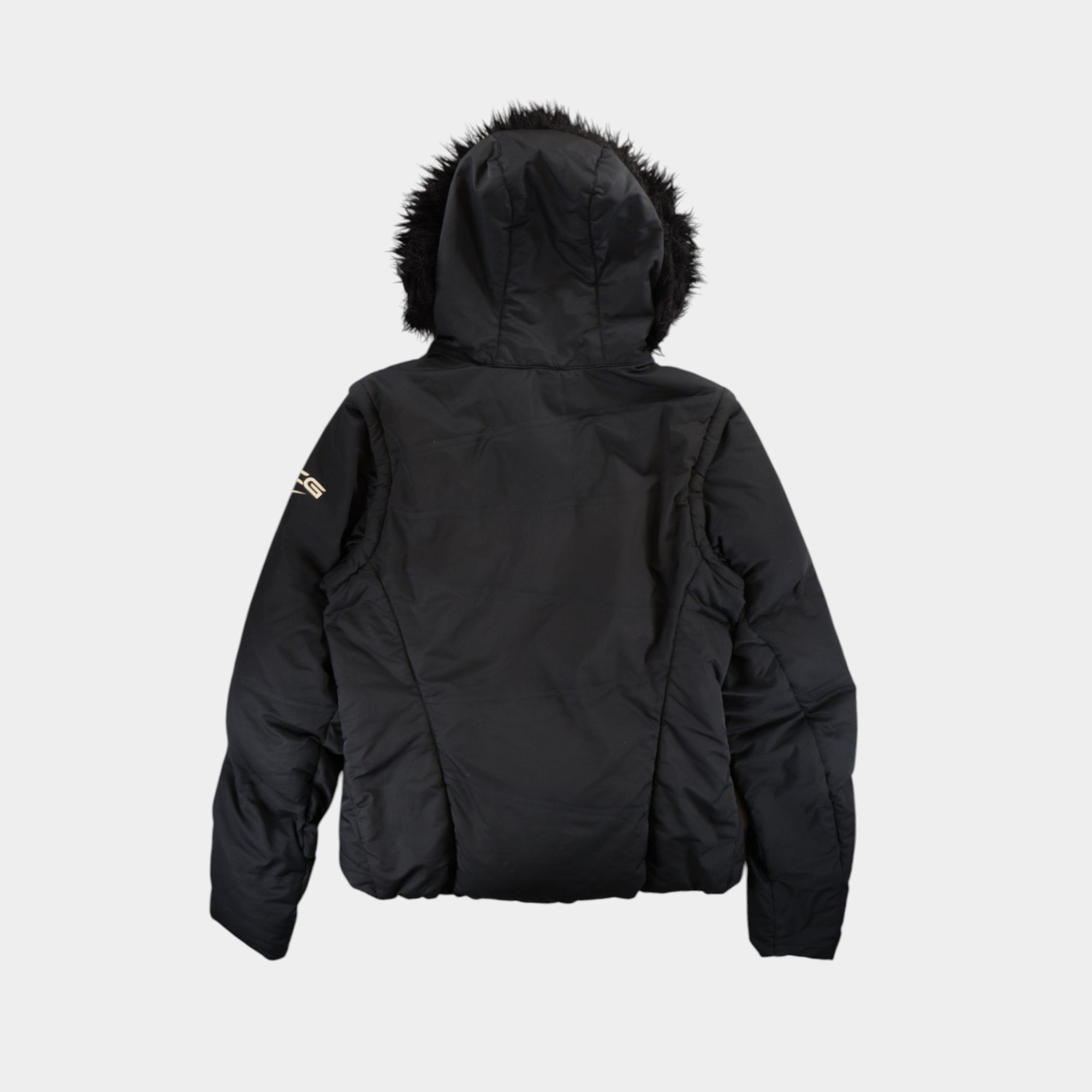 Nike ACG Винтидж Черно 2 в 1 Яке