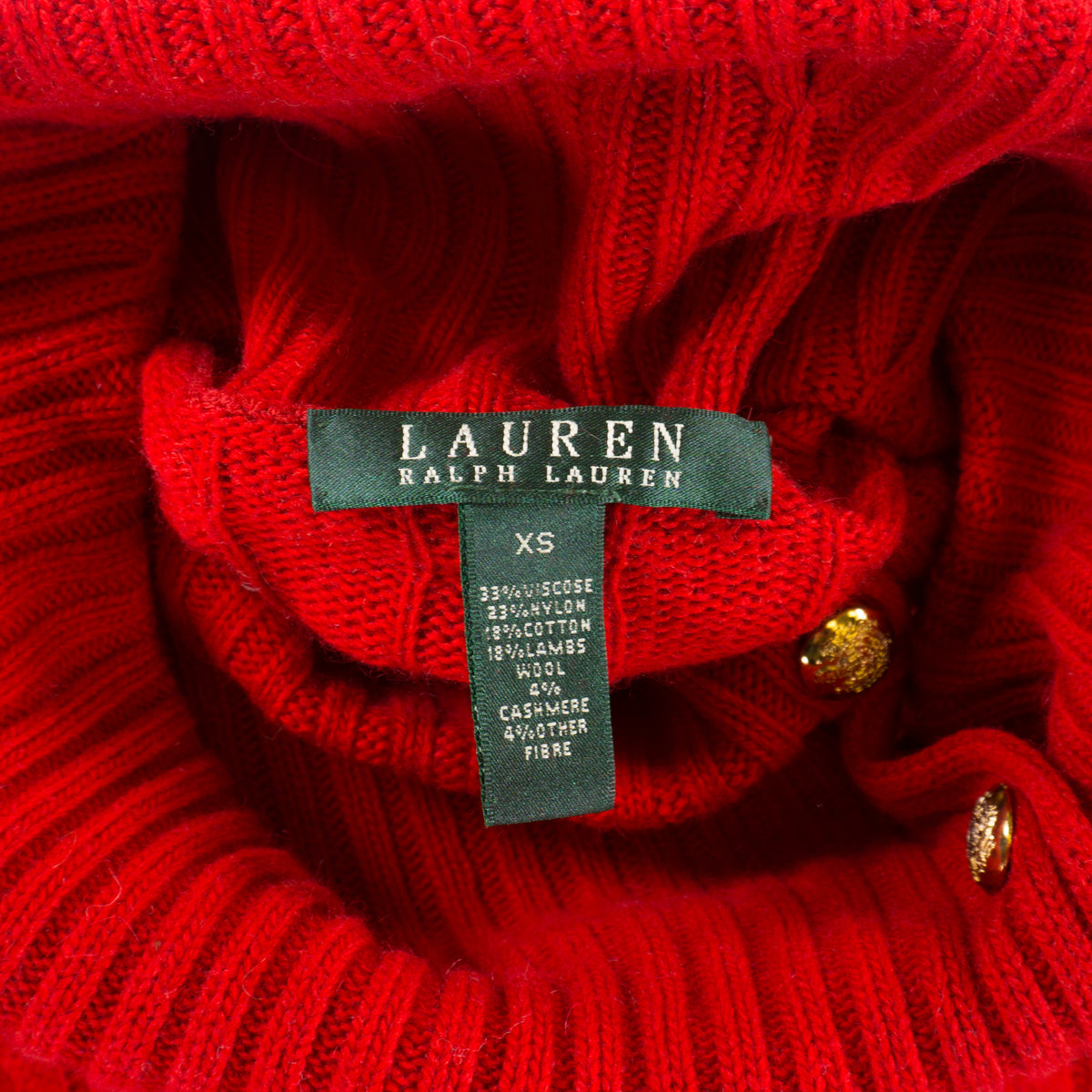 Ralph Lauren Червен Плетен Пуловер