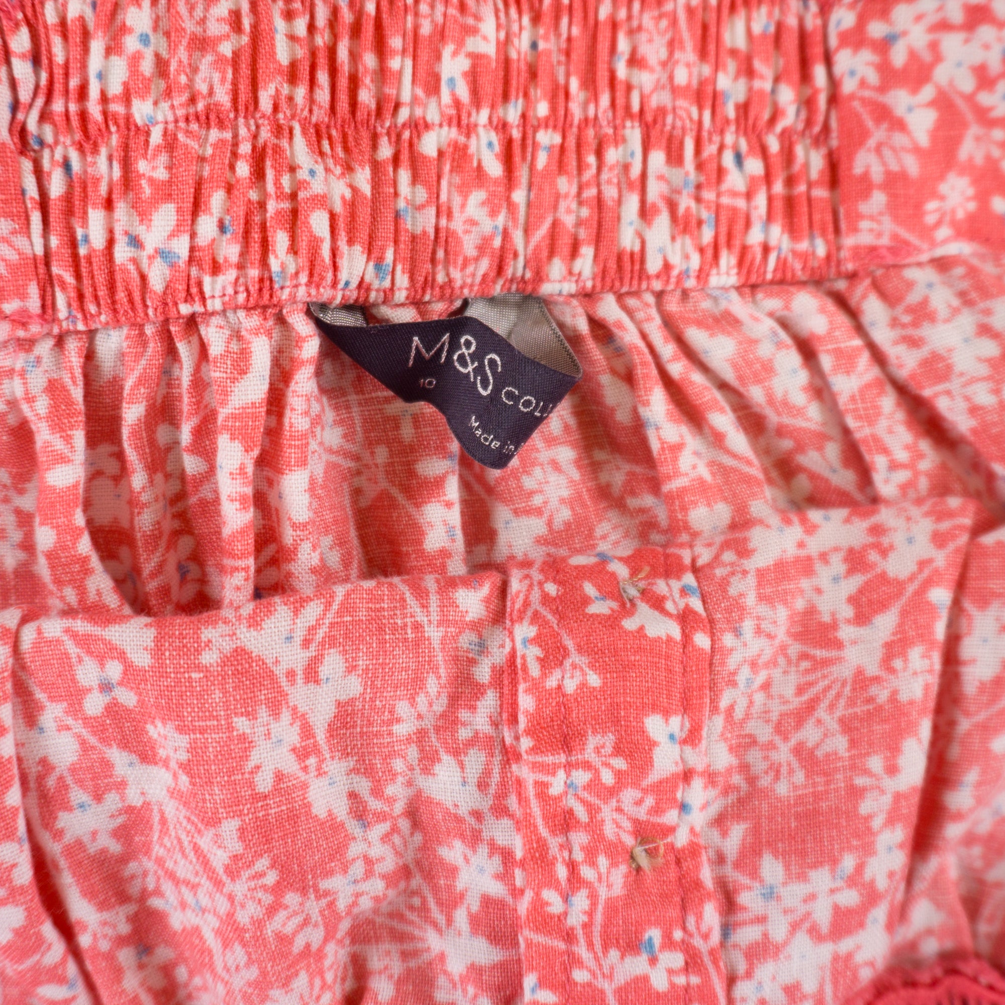M&S Collection Розов Ленен Потник