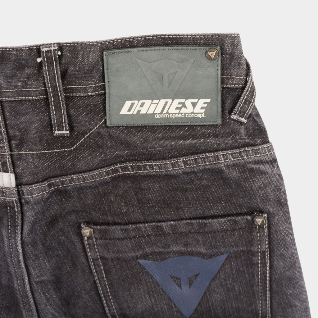 Dainese Винтидж Y2K Тъмно Сиви Дънки
