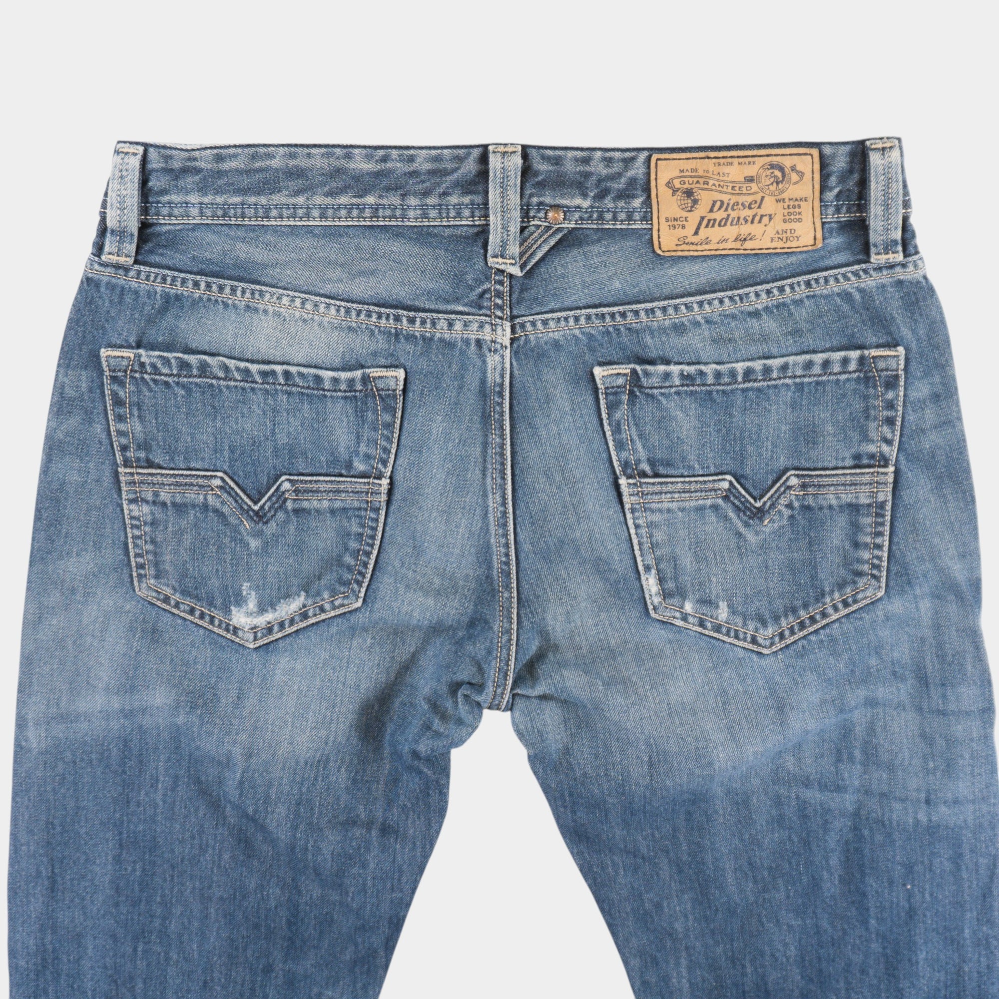 Diesel Винтидж Y2K Сини Дънки