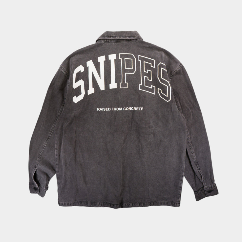 Snipes Сиво Дънково Яке
