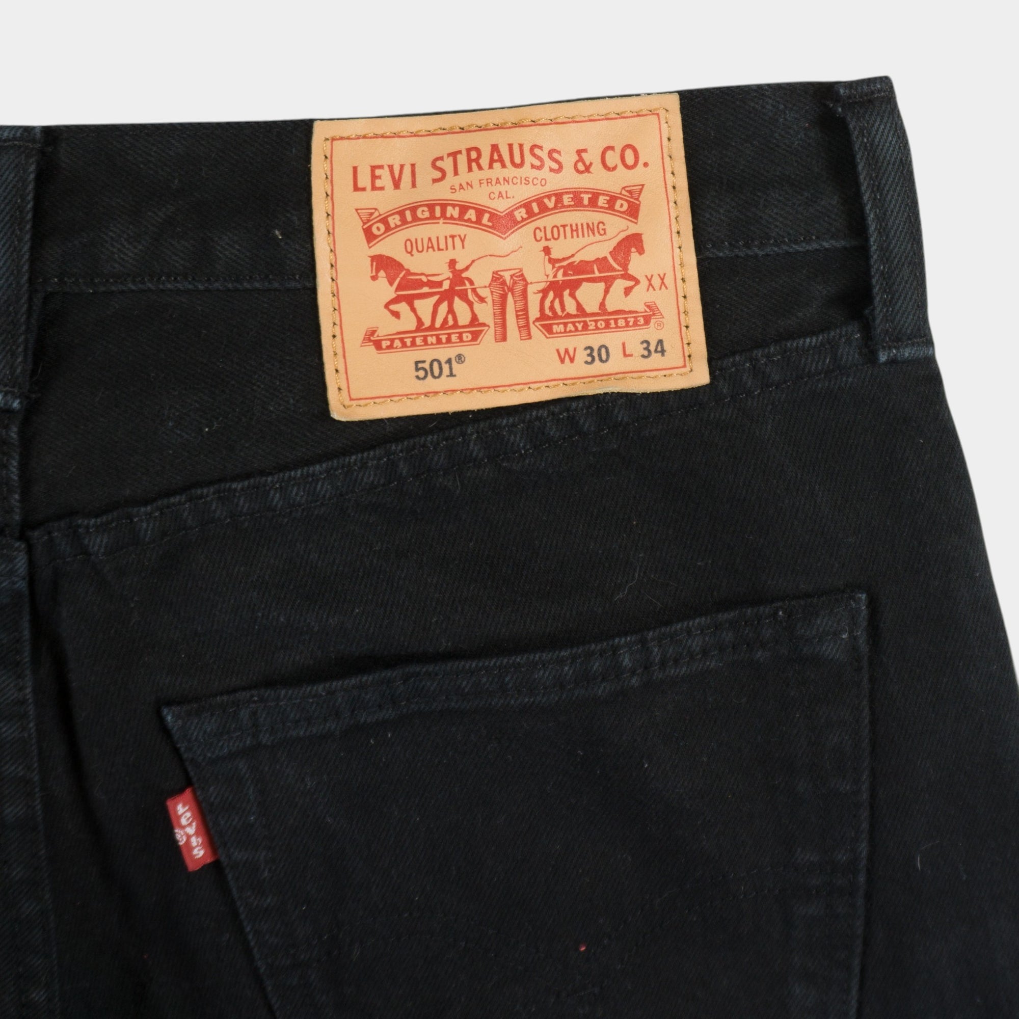 Levi's 501 Черни Дънки