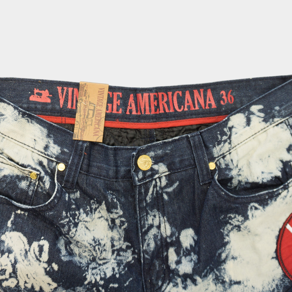 Vintage Americana Къси Дънки