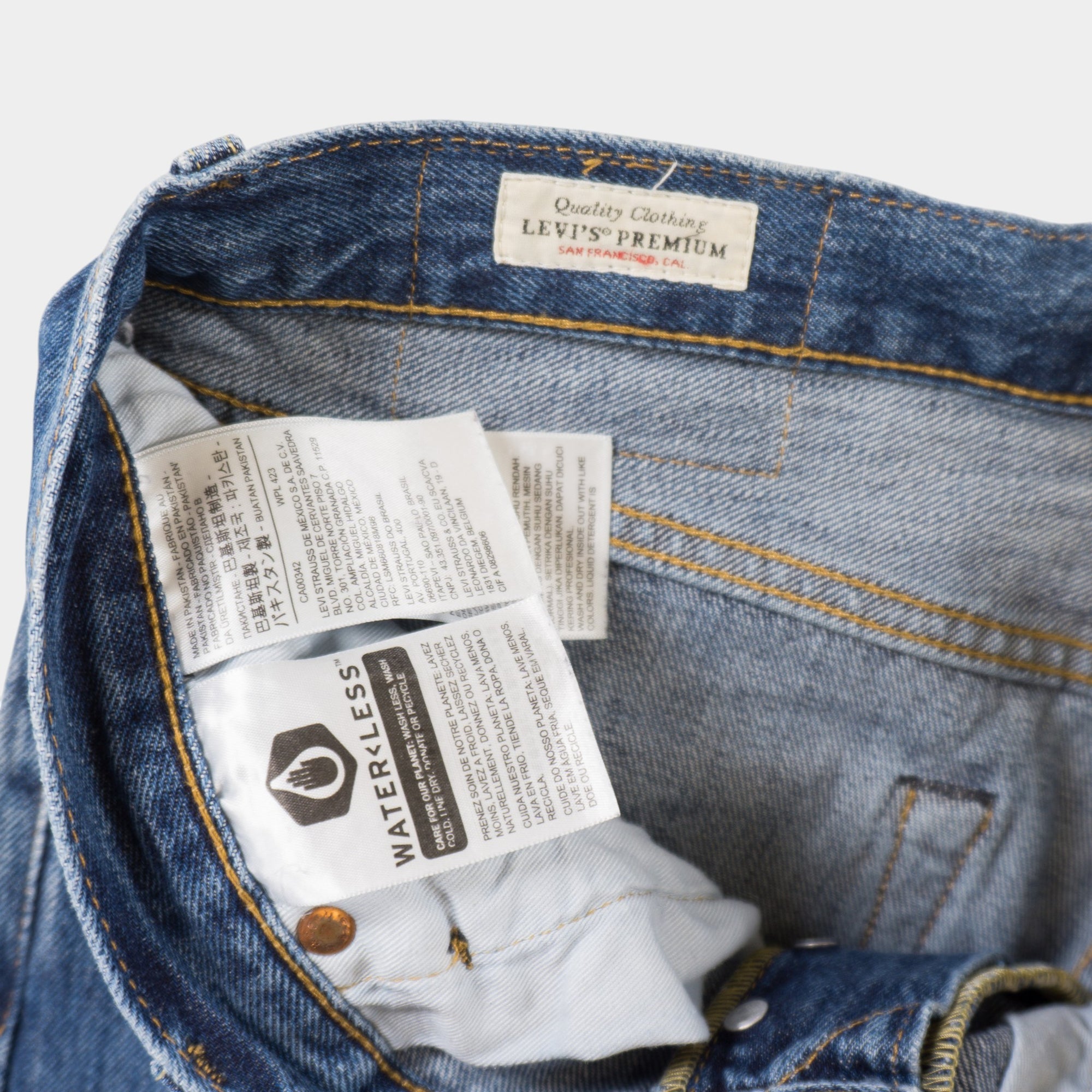 Levi's 501 "Big E" Сини Дънки