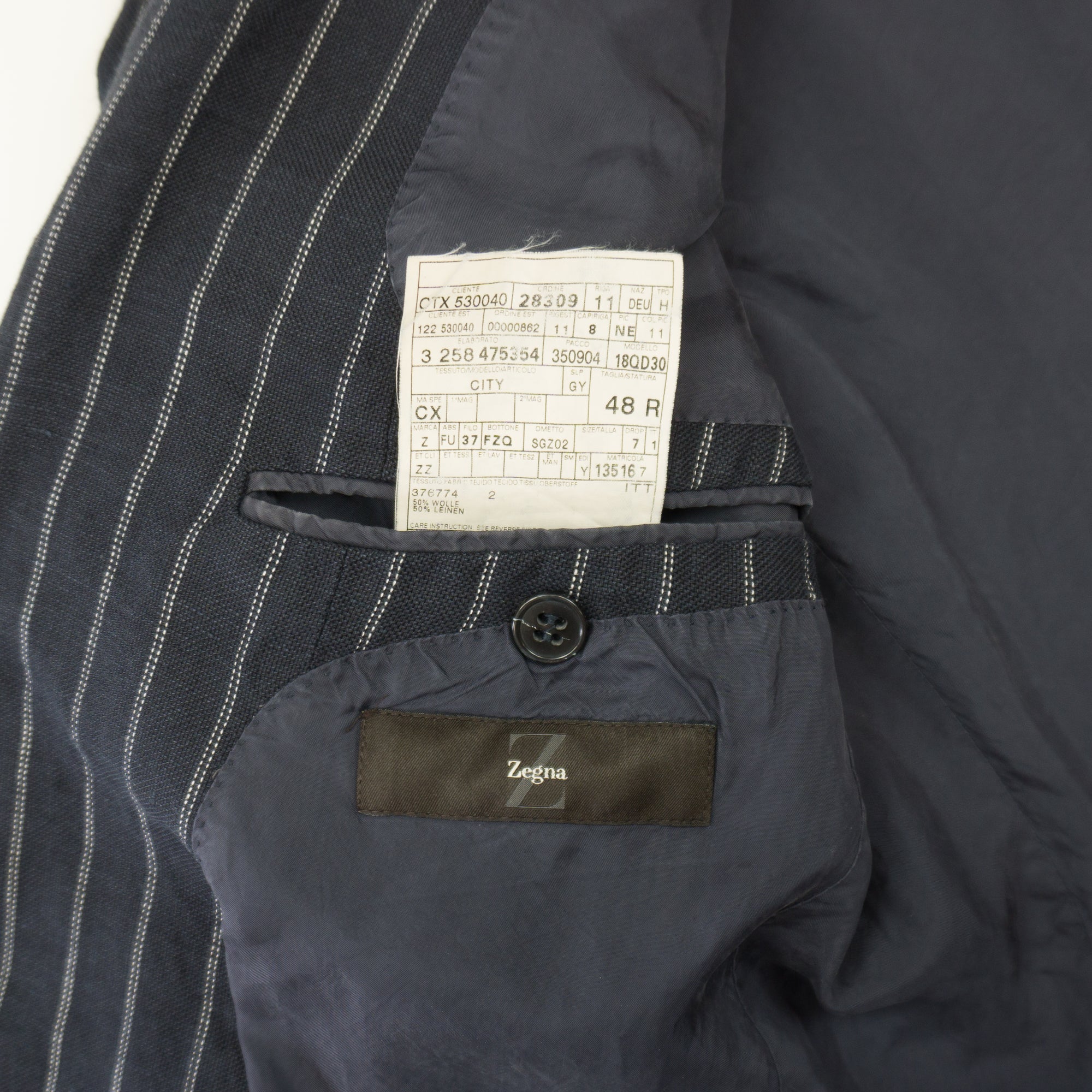 Z Zegna Раирано Сако