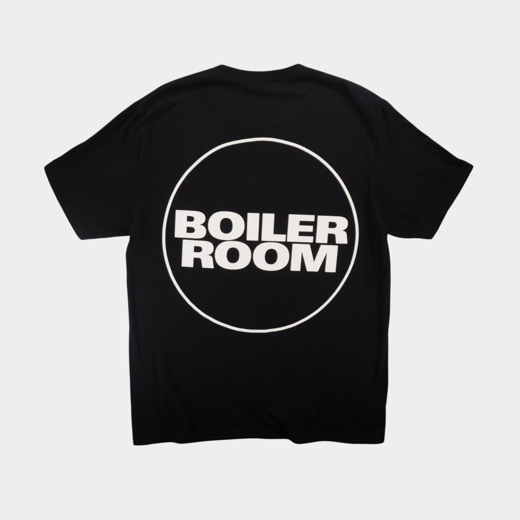 Boiler Room x Kaytranada Черна Тениска с Графика