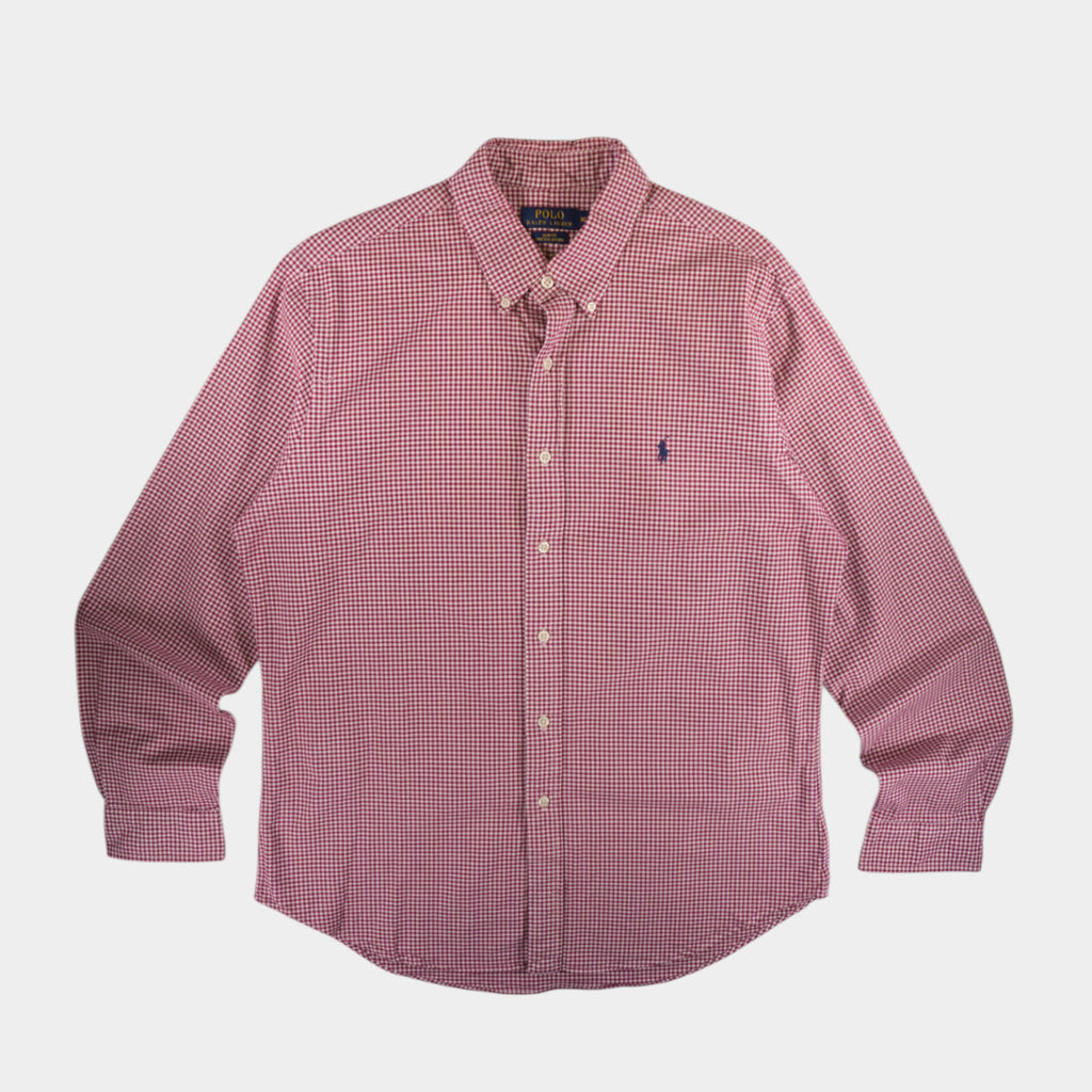 Polo Ralph Lauren Карирана Риза с Дълъг Ръкав