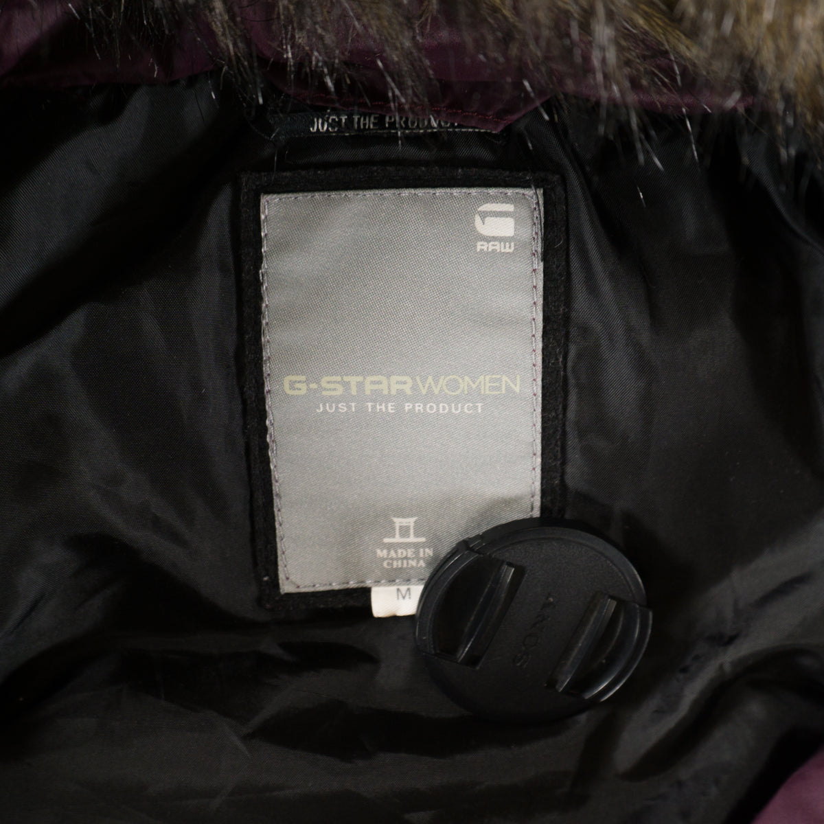 G-Star Raw Бордо Подплатен Елек Изкуствен Косъм