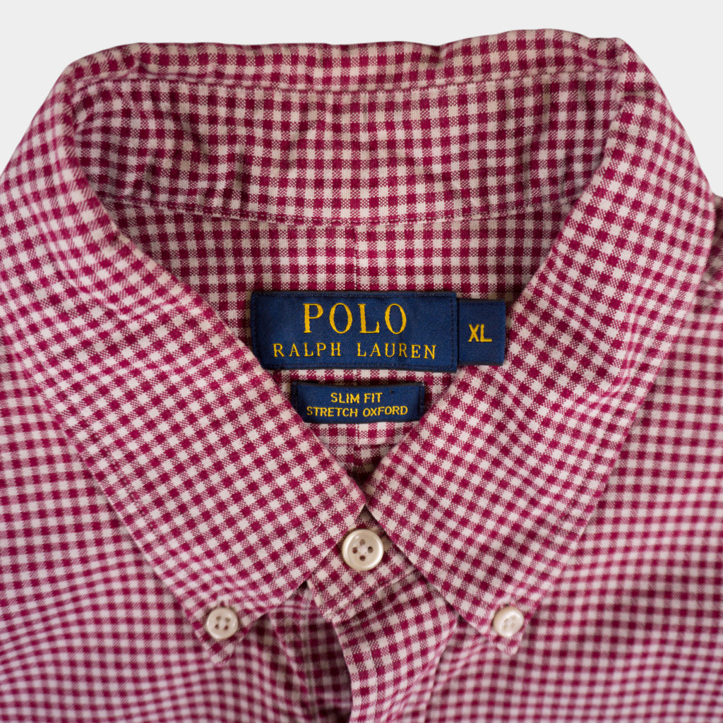 Polo Ralph Lauren Карирана Риза с Дълъг Ръкав
