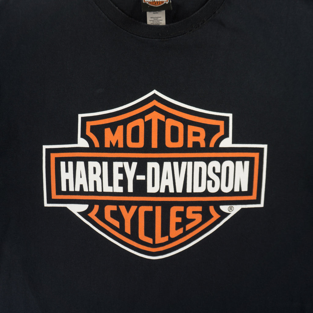 Harley-Davidson Черна Тениска с Графика