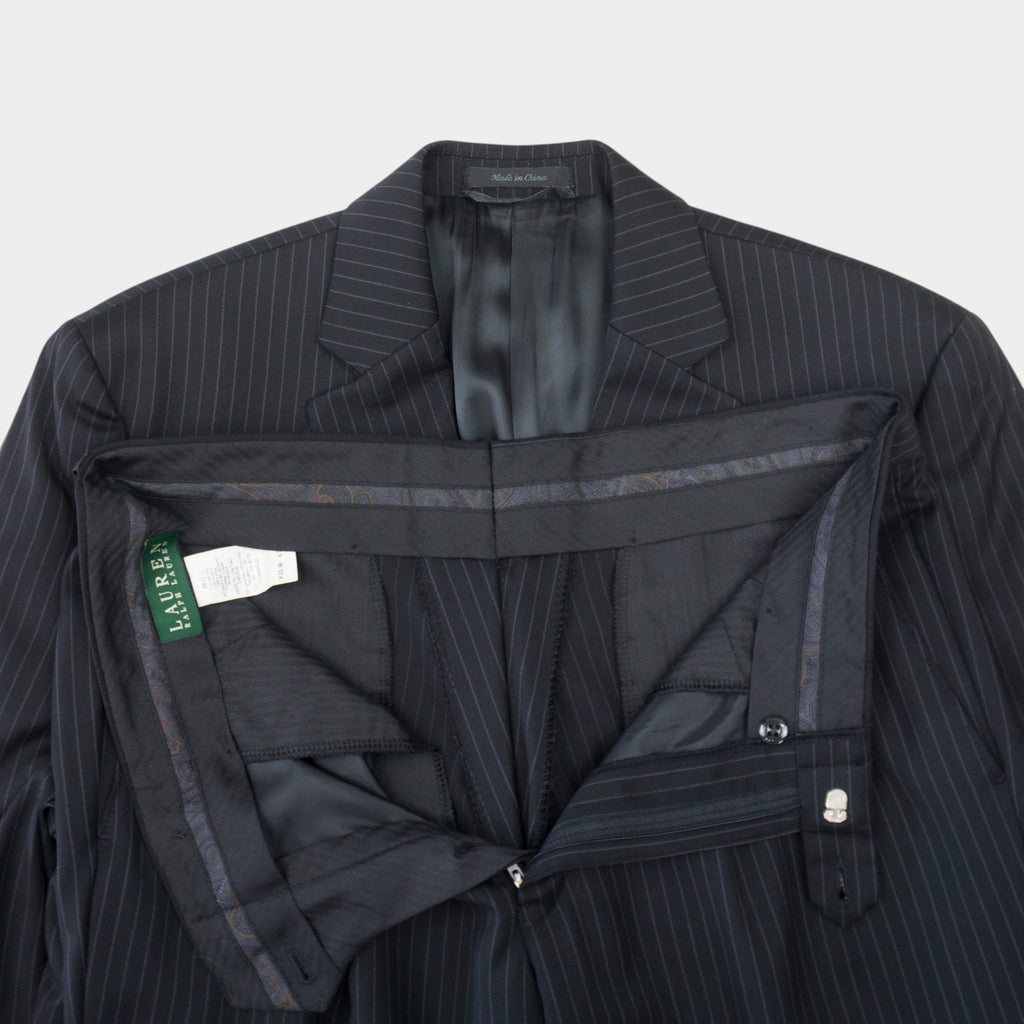 Ralph Lauren Pinstripe Официален Костюм