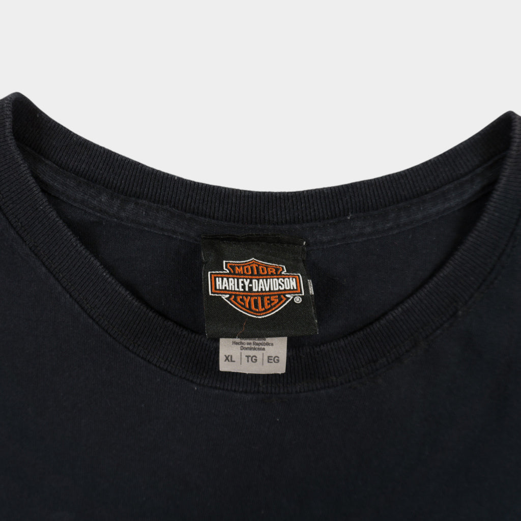 Harley-Davidson Черна Тениска с Графика