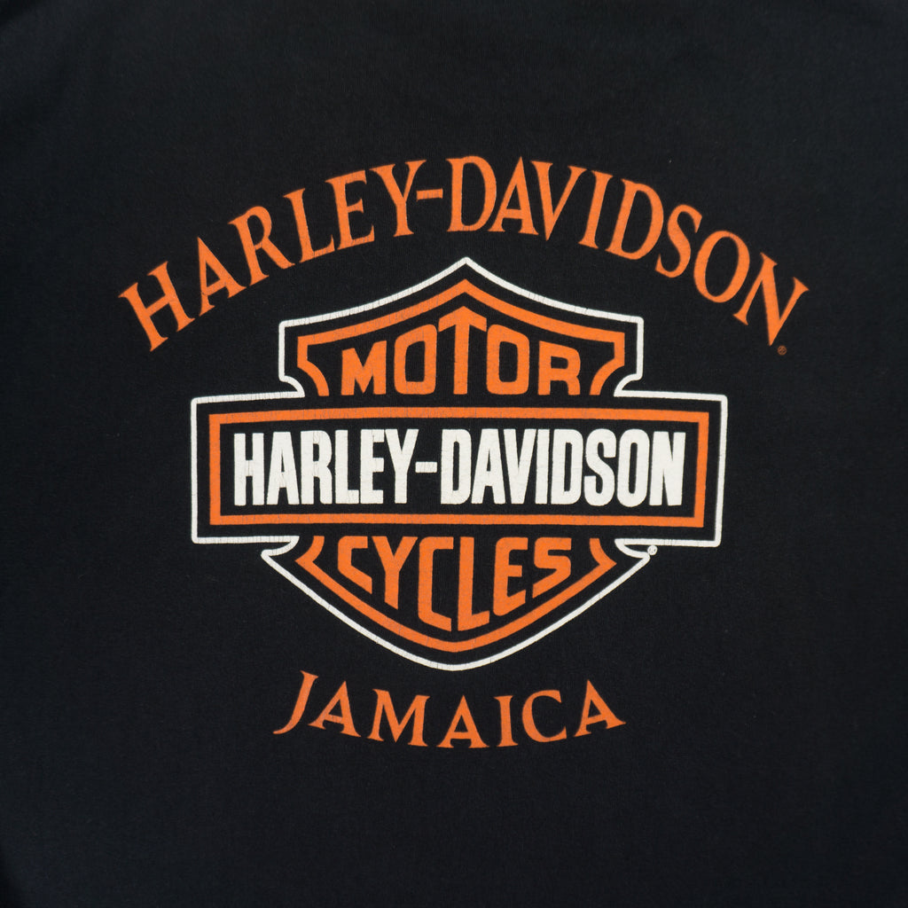 Harley-Davidson Черна Тениска с Графика