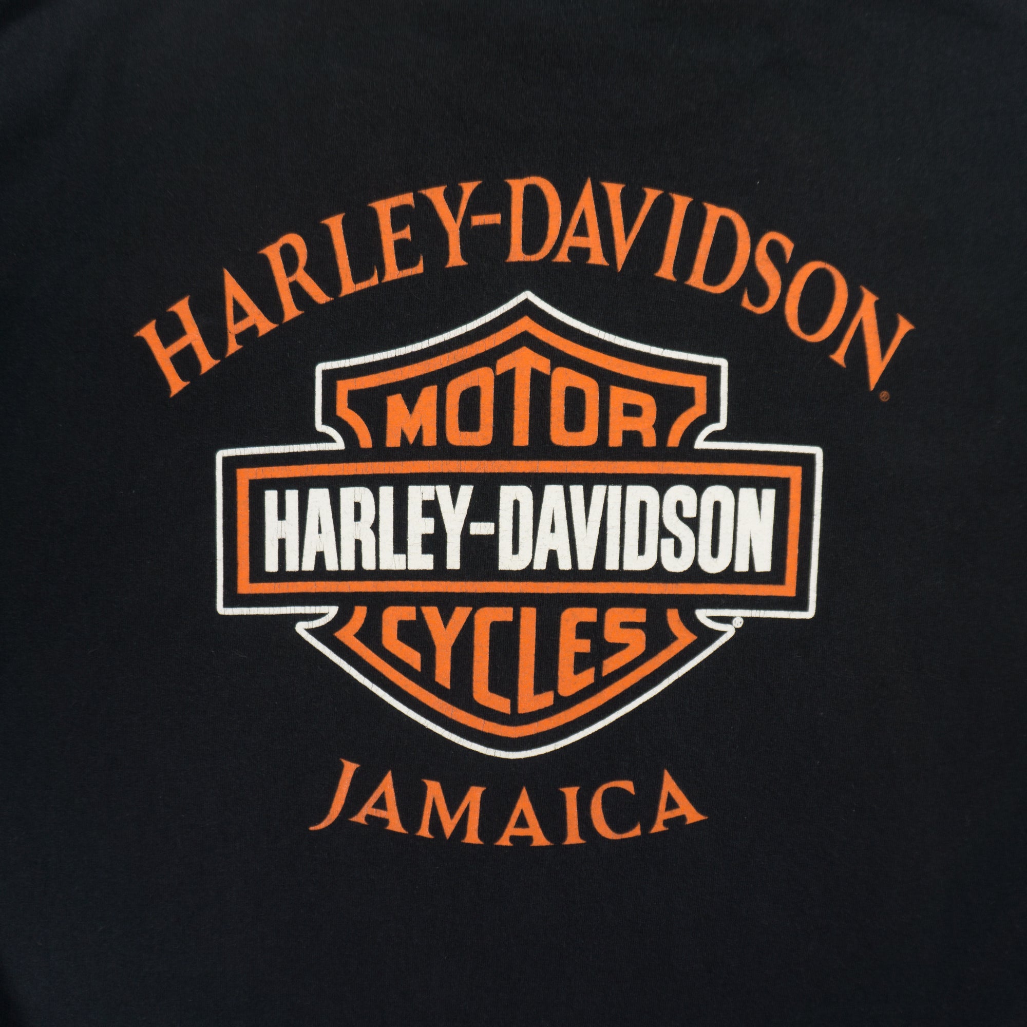 Harley-Davidson Черна Тениска с Графика