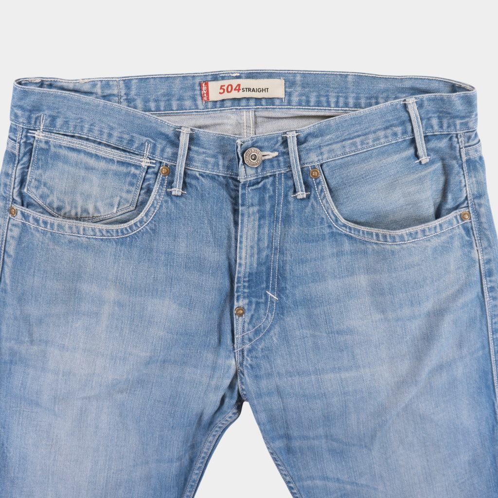 Levi's 504 Винтидж Сини Дънки