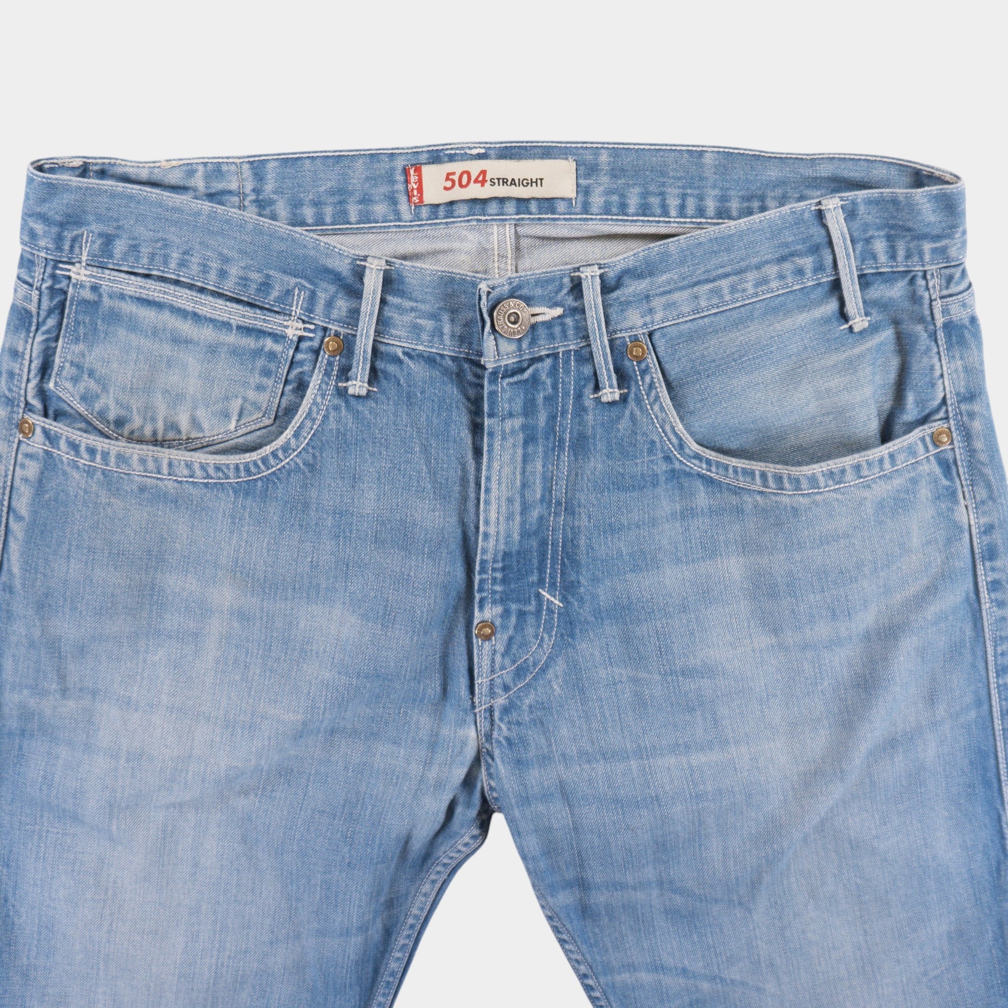 Levi's 504 Винтидж Сини Дънки