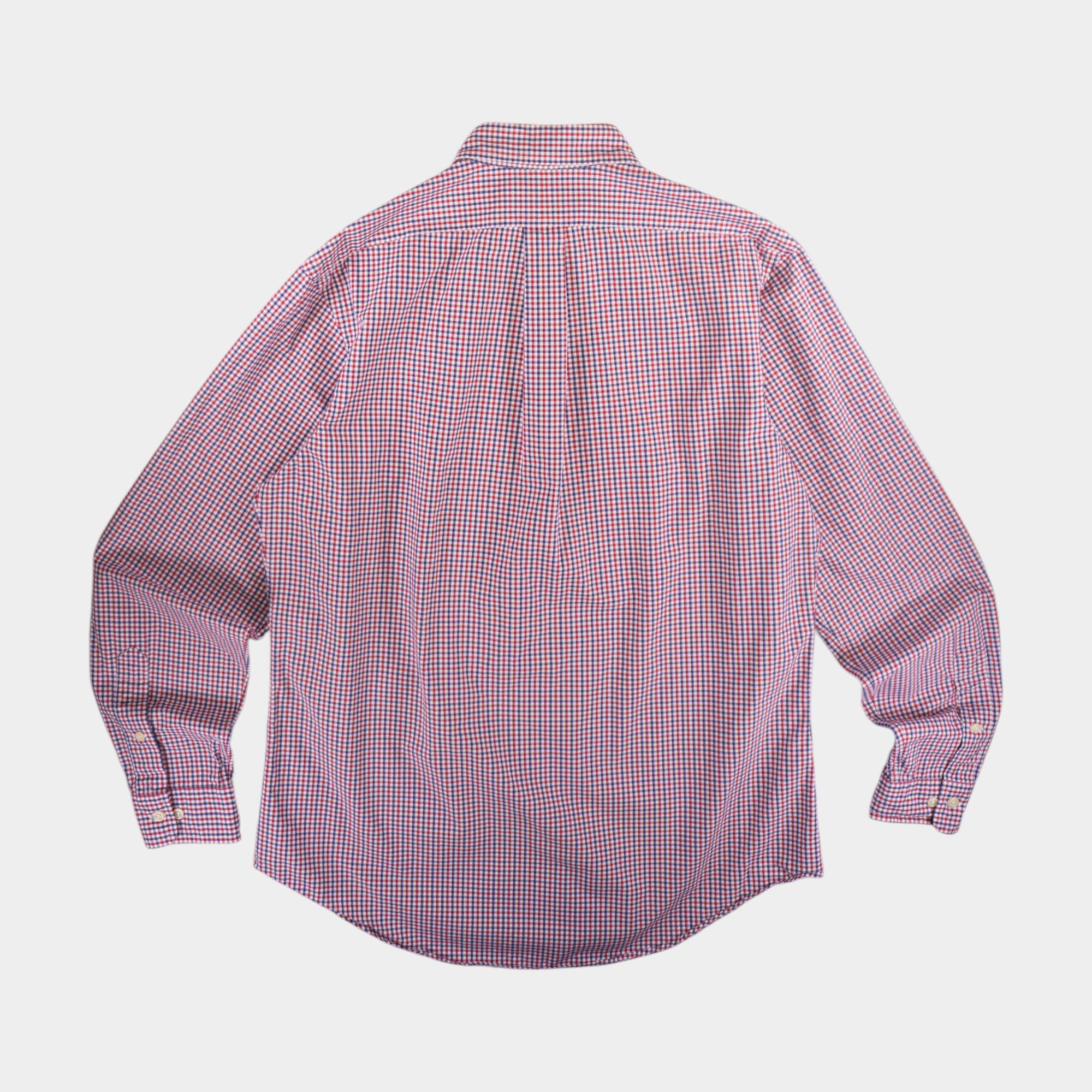 Polo Ralph Lauren Винтидж Карирана Риза с Дълъг Ръкав