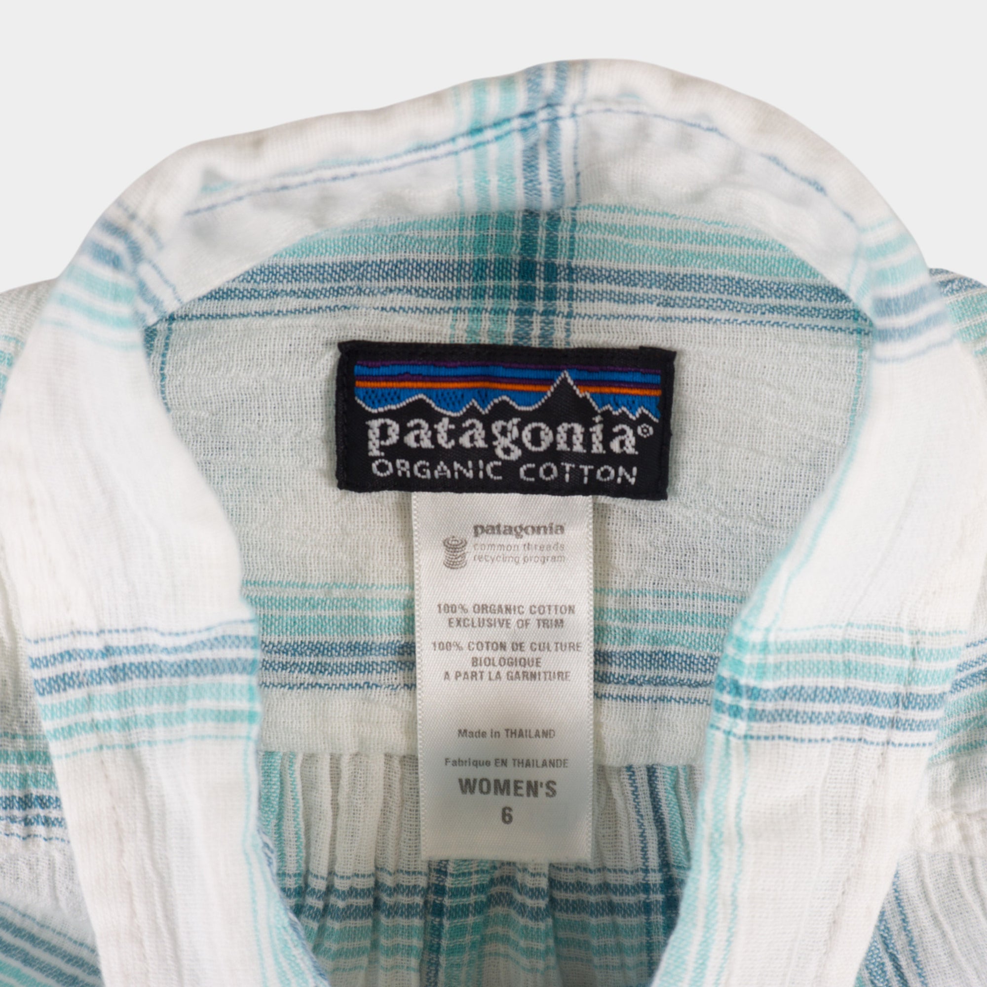 Patagonia Карирана Риза