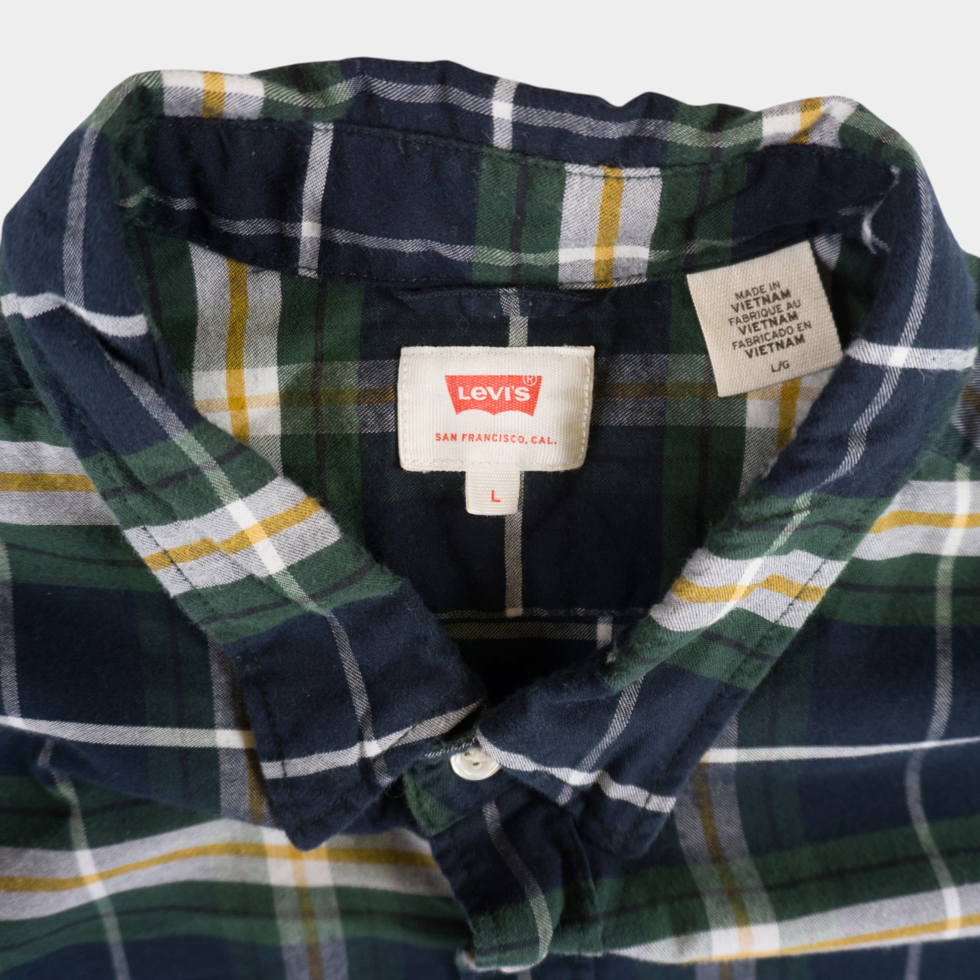 Levi's Карирана Риза с Дълъг Ръкав