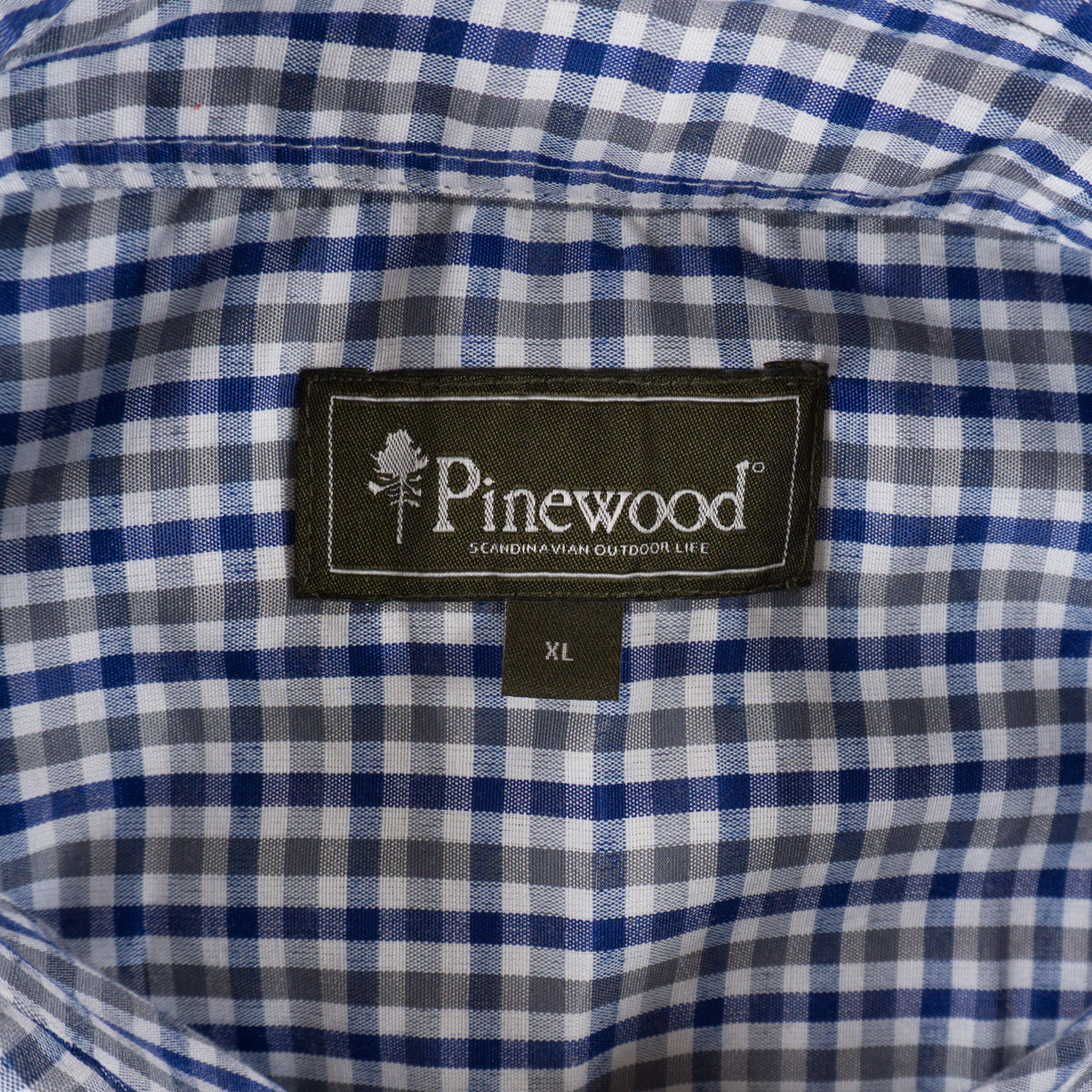 Pinewood Карирана Риза с Къс Ръкав